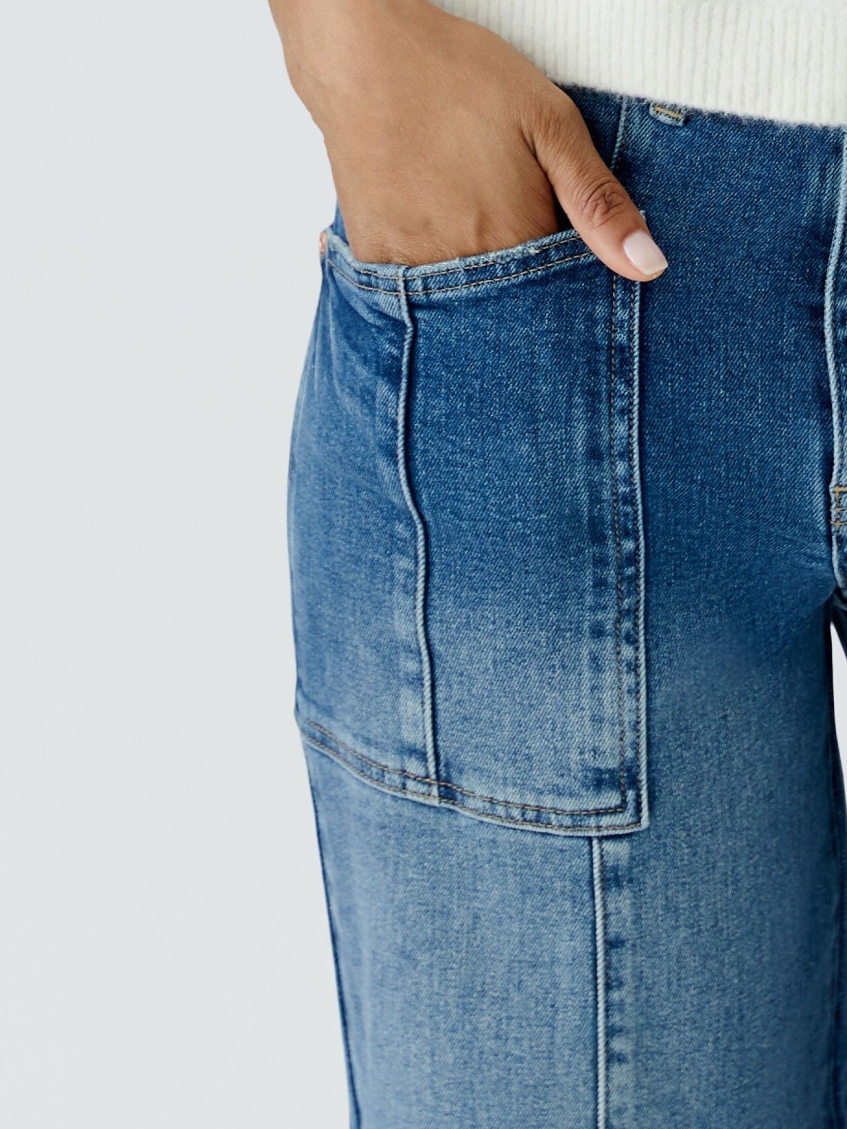 OUI - JEANS - Blauw