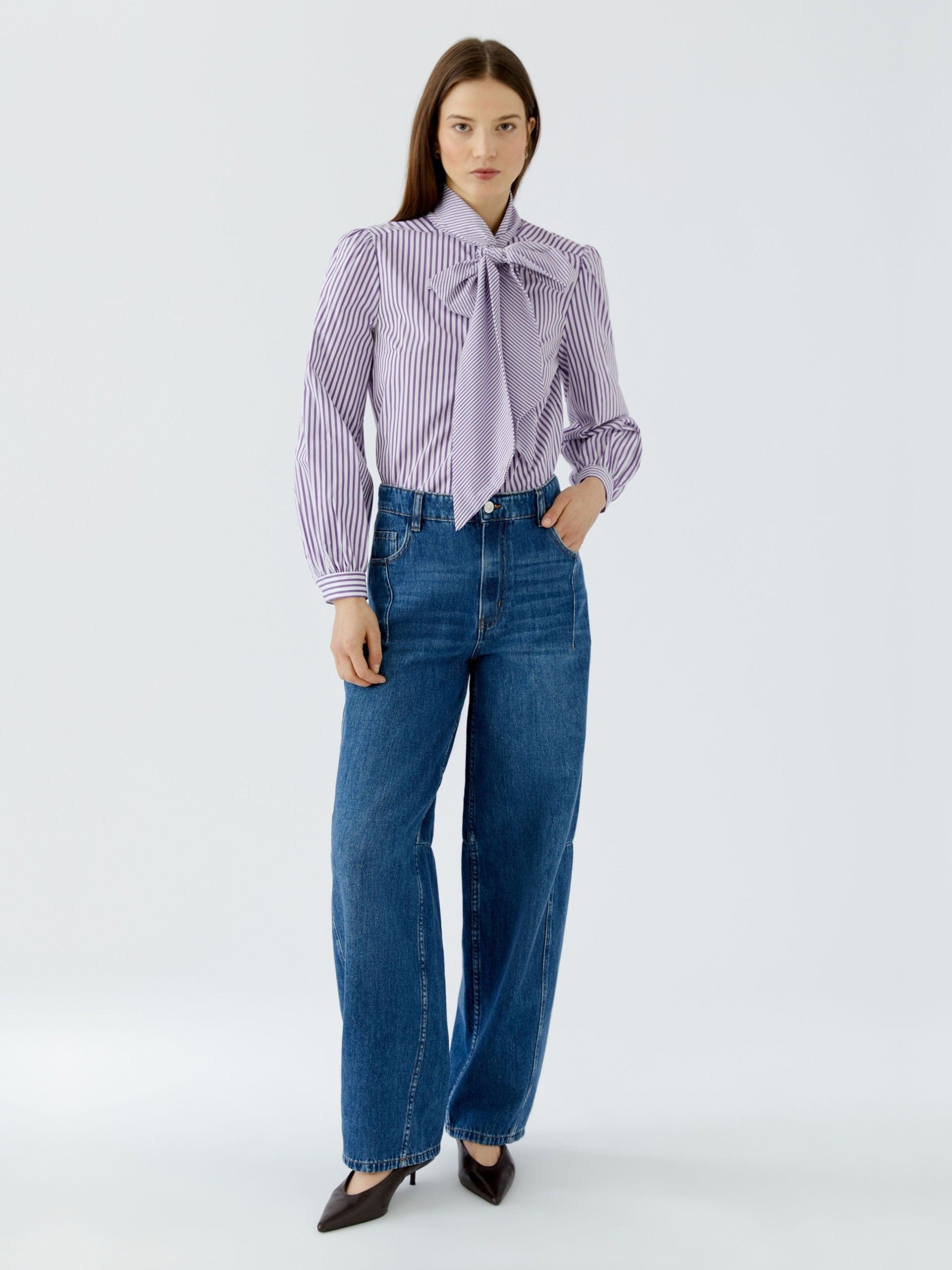 OUI - BLOUSE - Paars