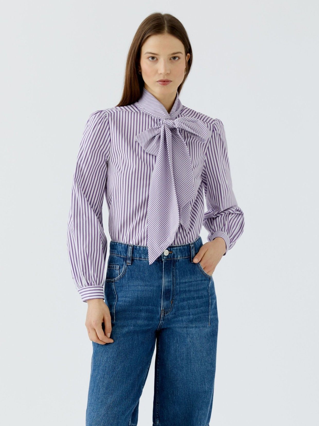 OUI - BLOUSE - Paars