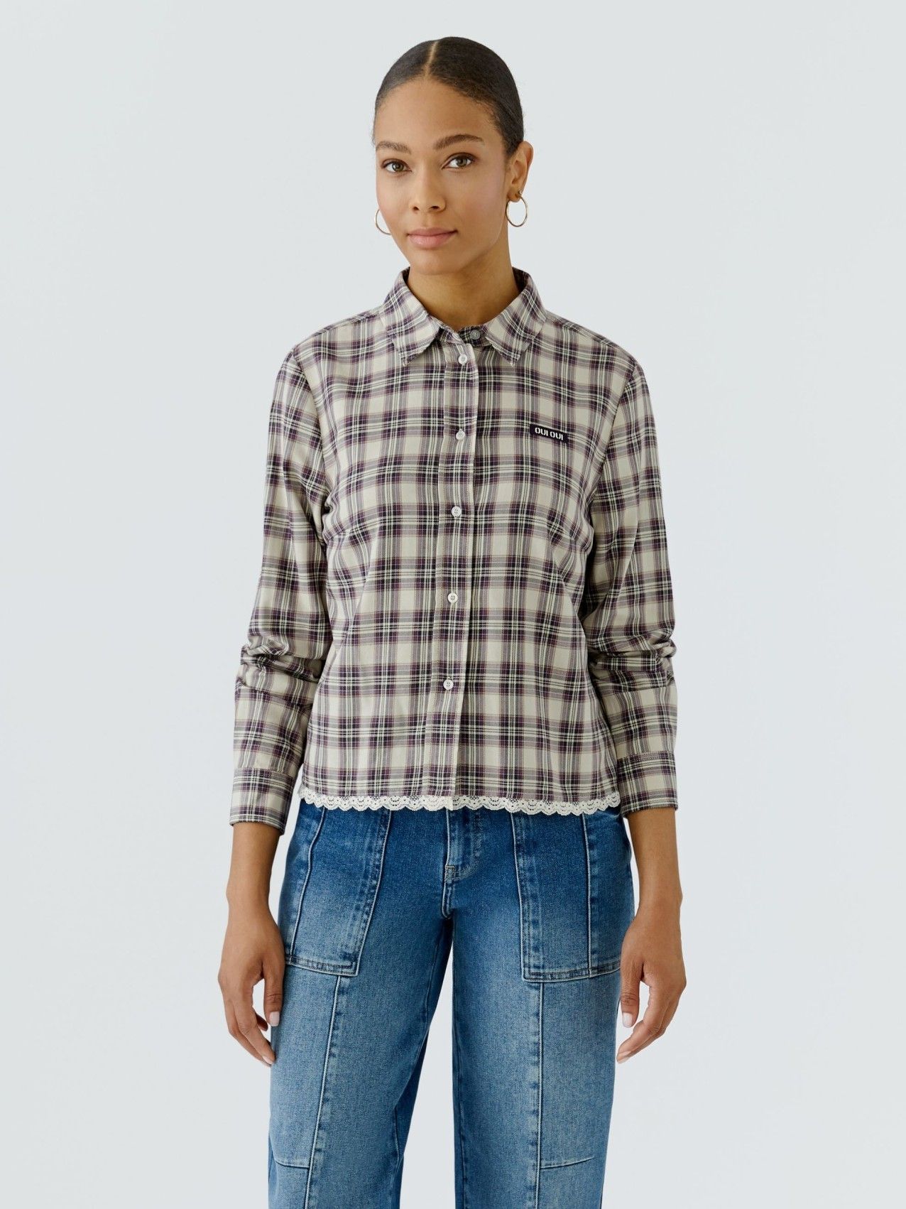 OUI - BLOUSE - Beige