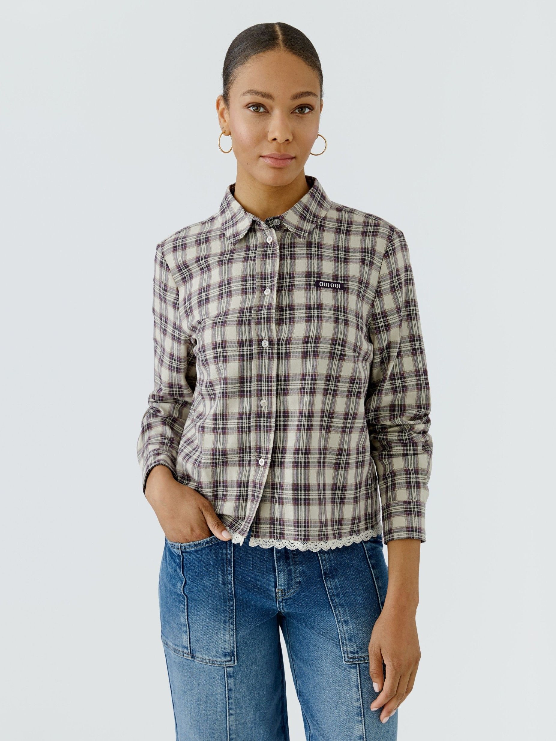 OUI - BLOUSE - Beige