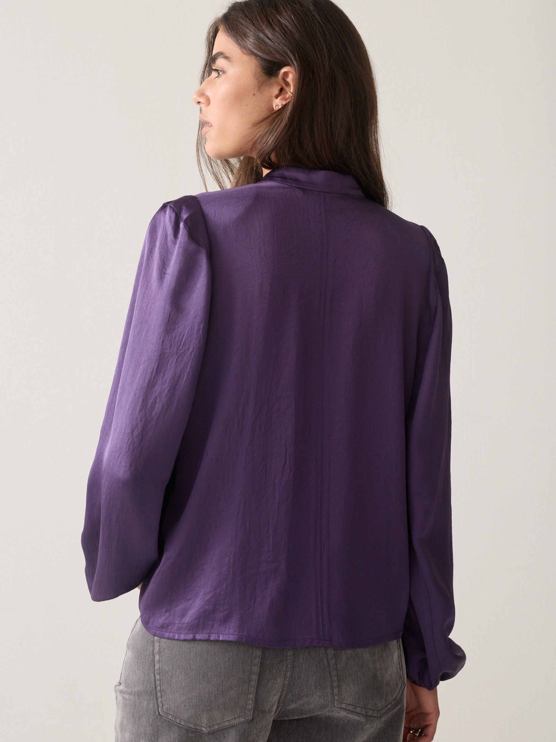SUMMUM - BLOUSE - Paars