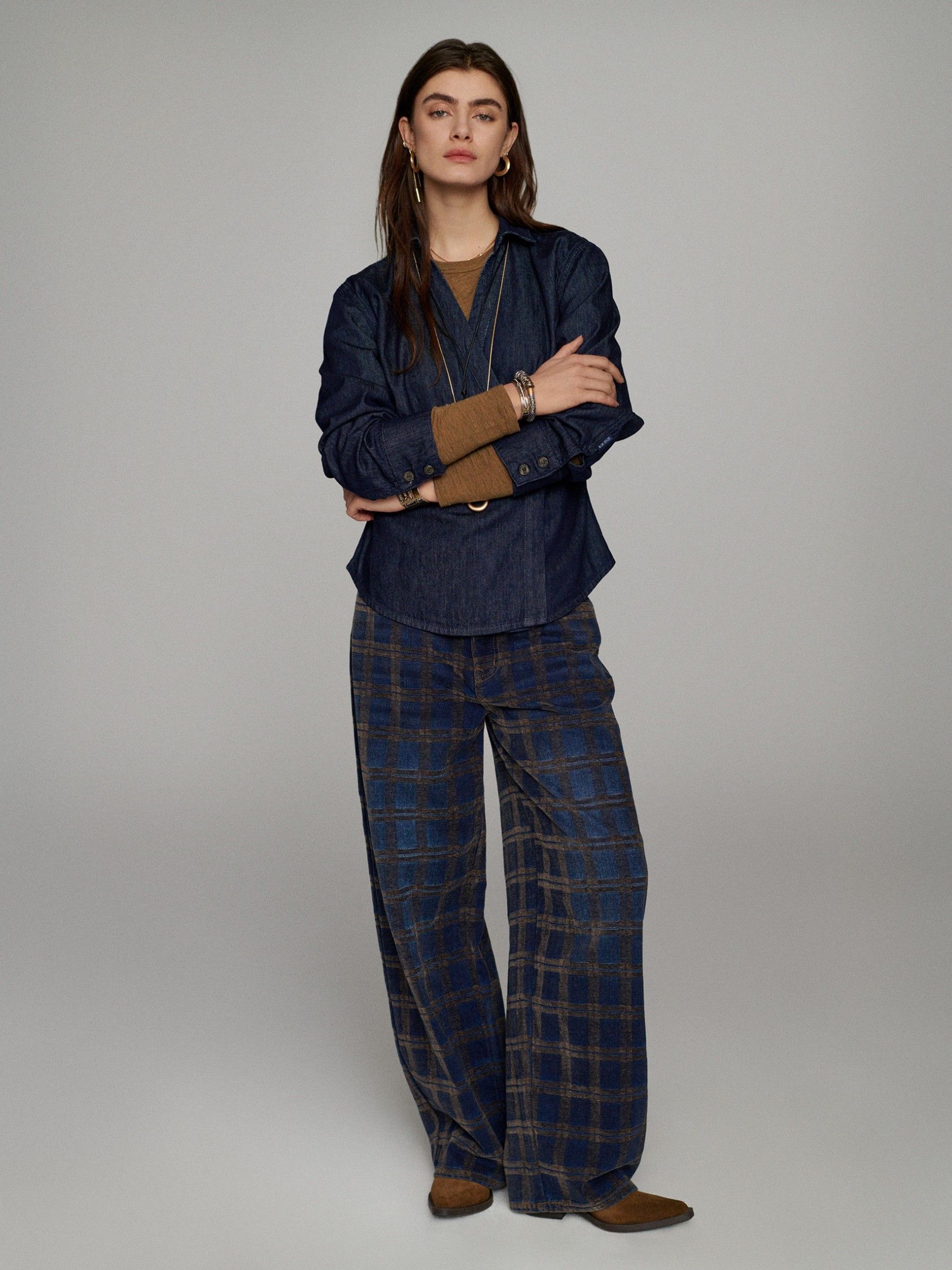 SUMMUM - BLOUSE - Blauw