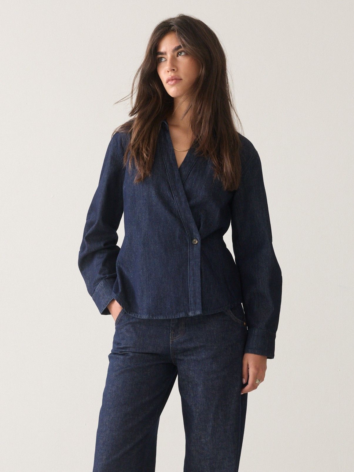 SUMMUM - BLOUSE - Blauw
