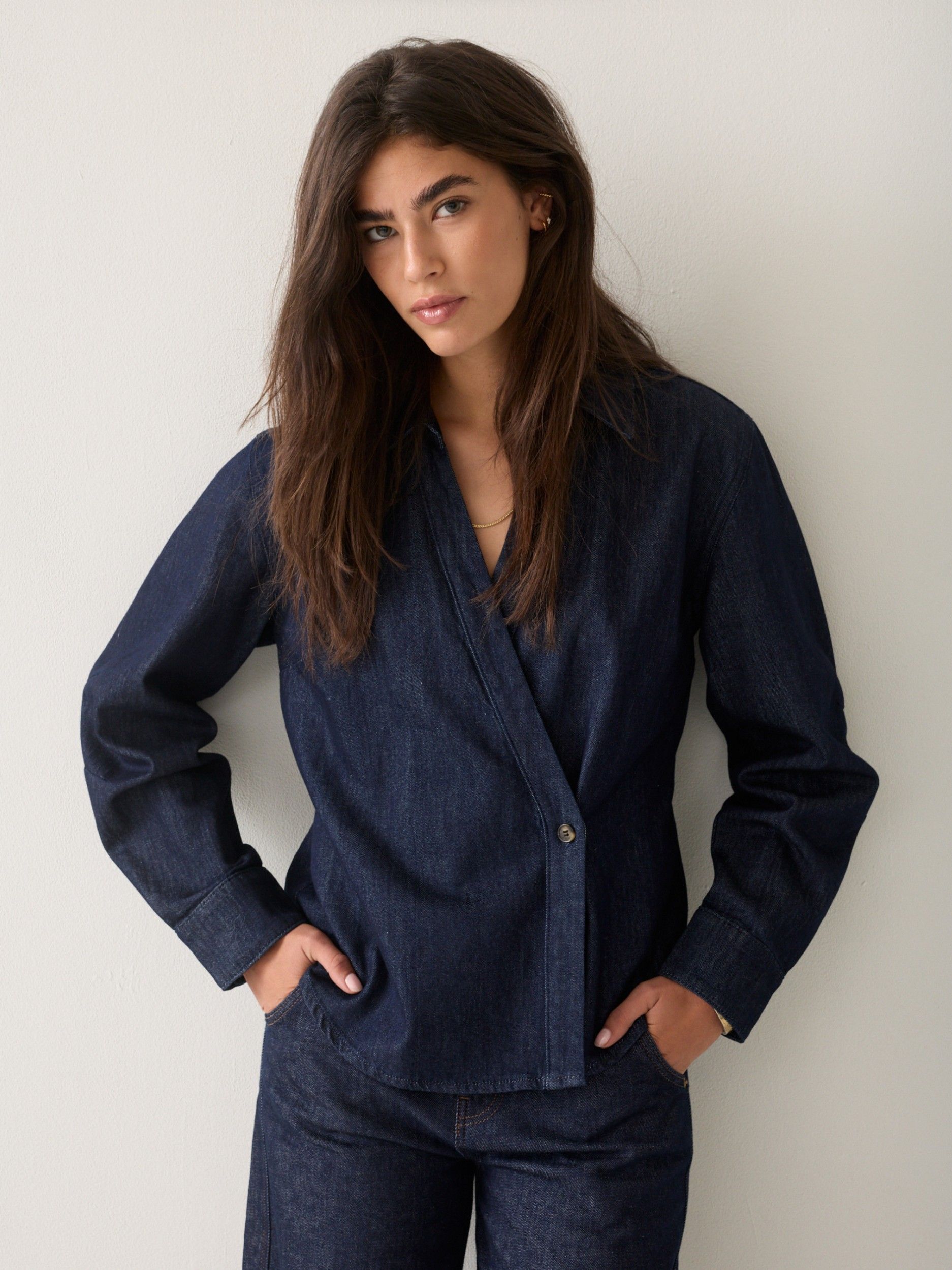 SUMMUM - BLOUSE - Blauw