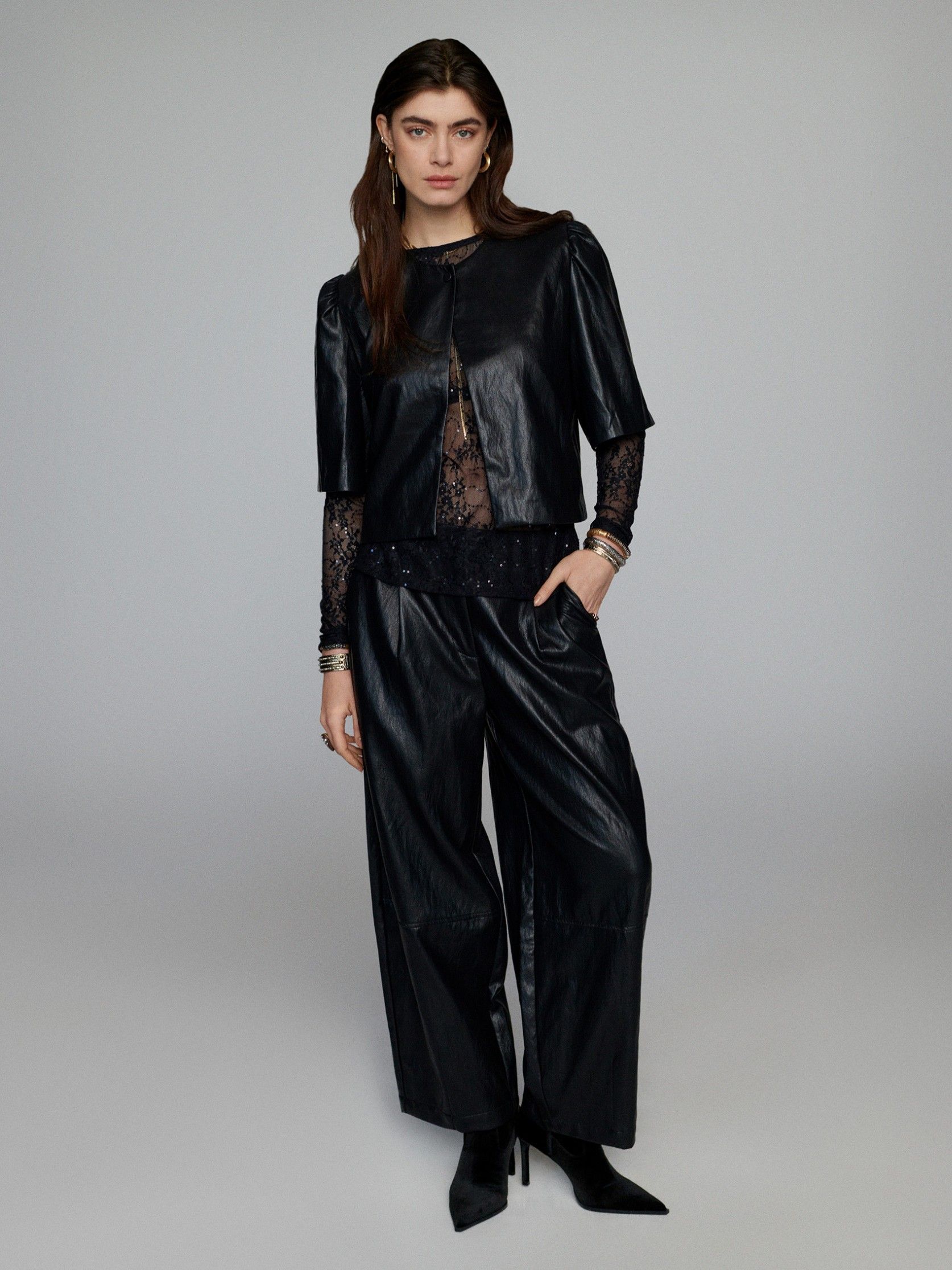 SUMMUM - SHIRT - Zwart
