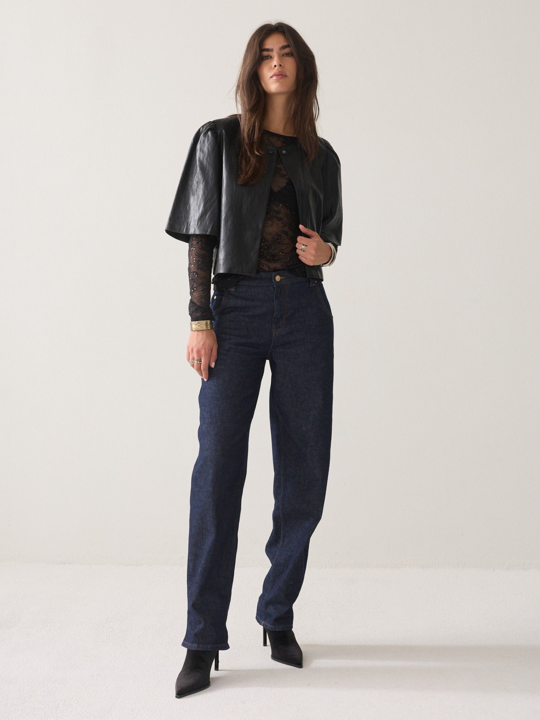 SUMMUM - SHIRT - Zwart
