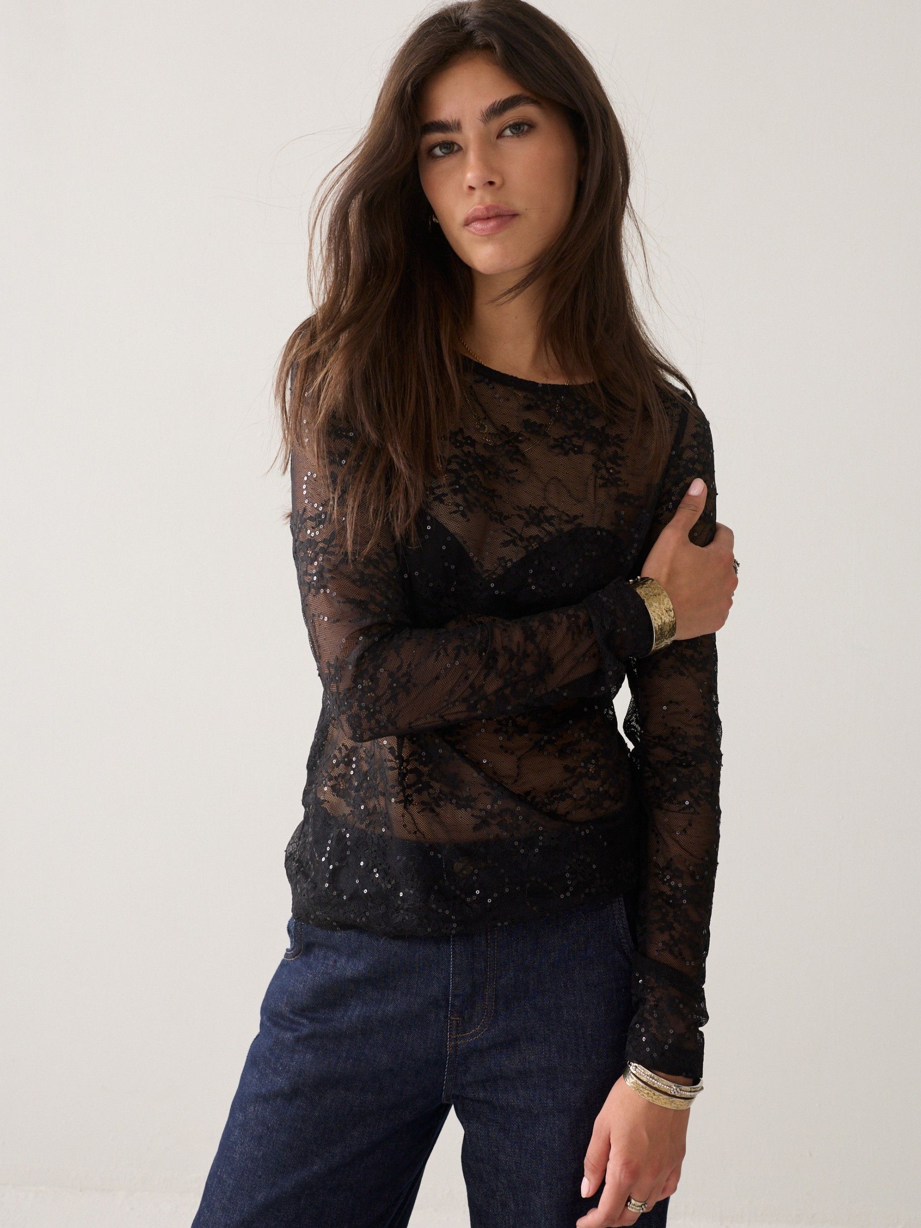 SUMMUM - SHIRT - Zwart