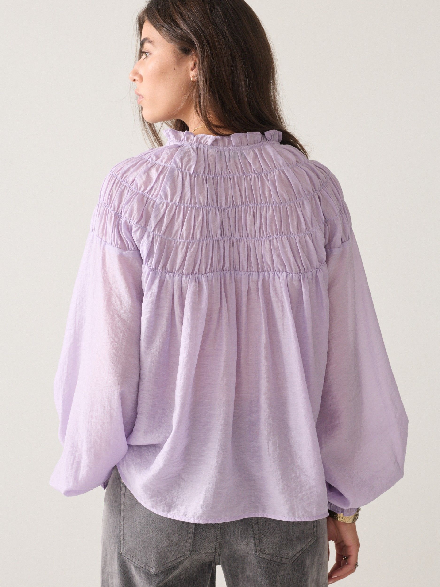 SUMMUM - BLOUSE - Paars