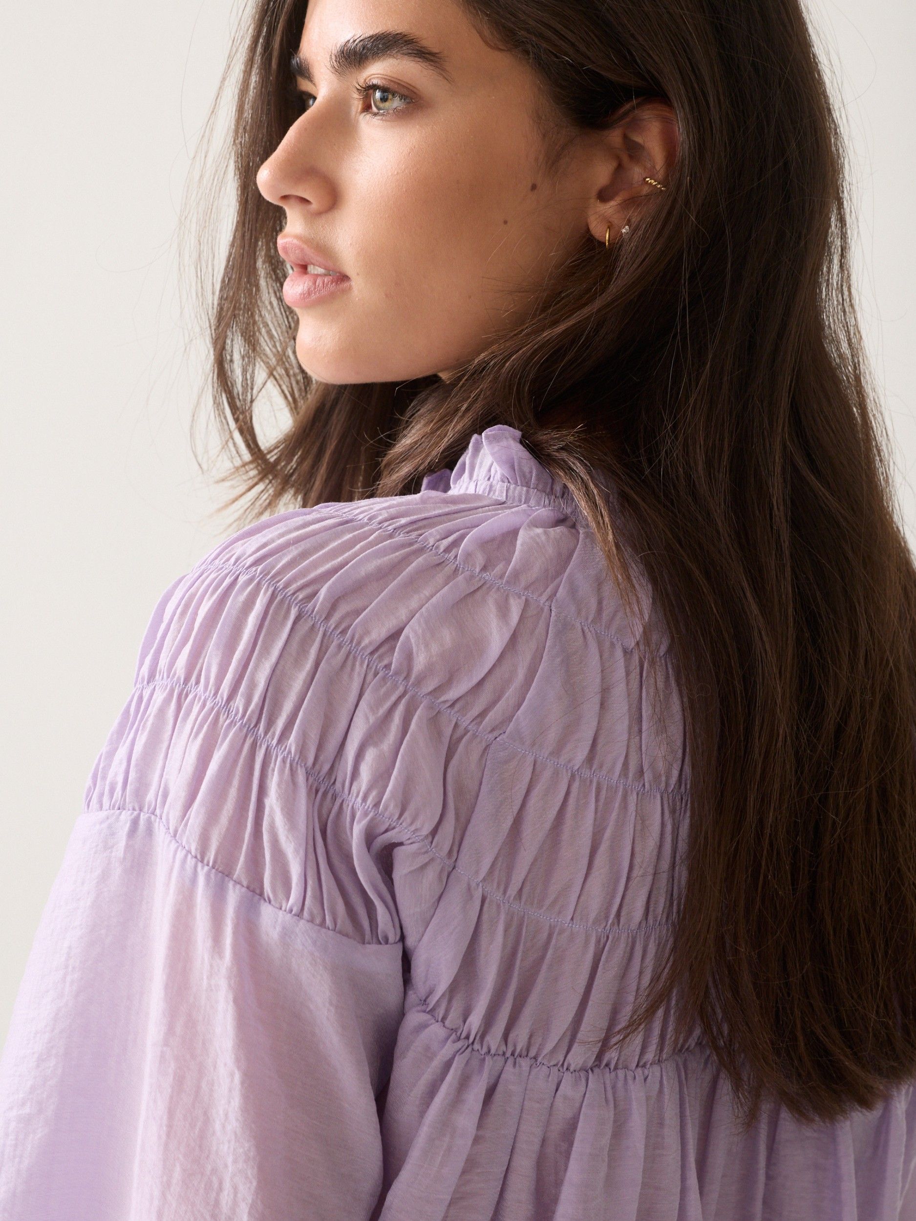 SUMMUM - BLOUSE - Paars