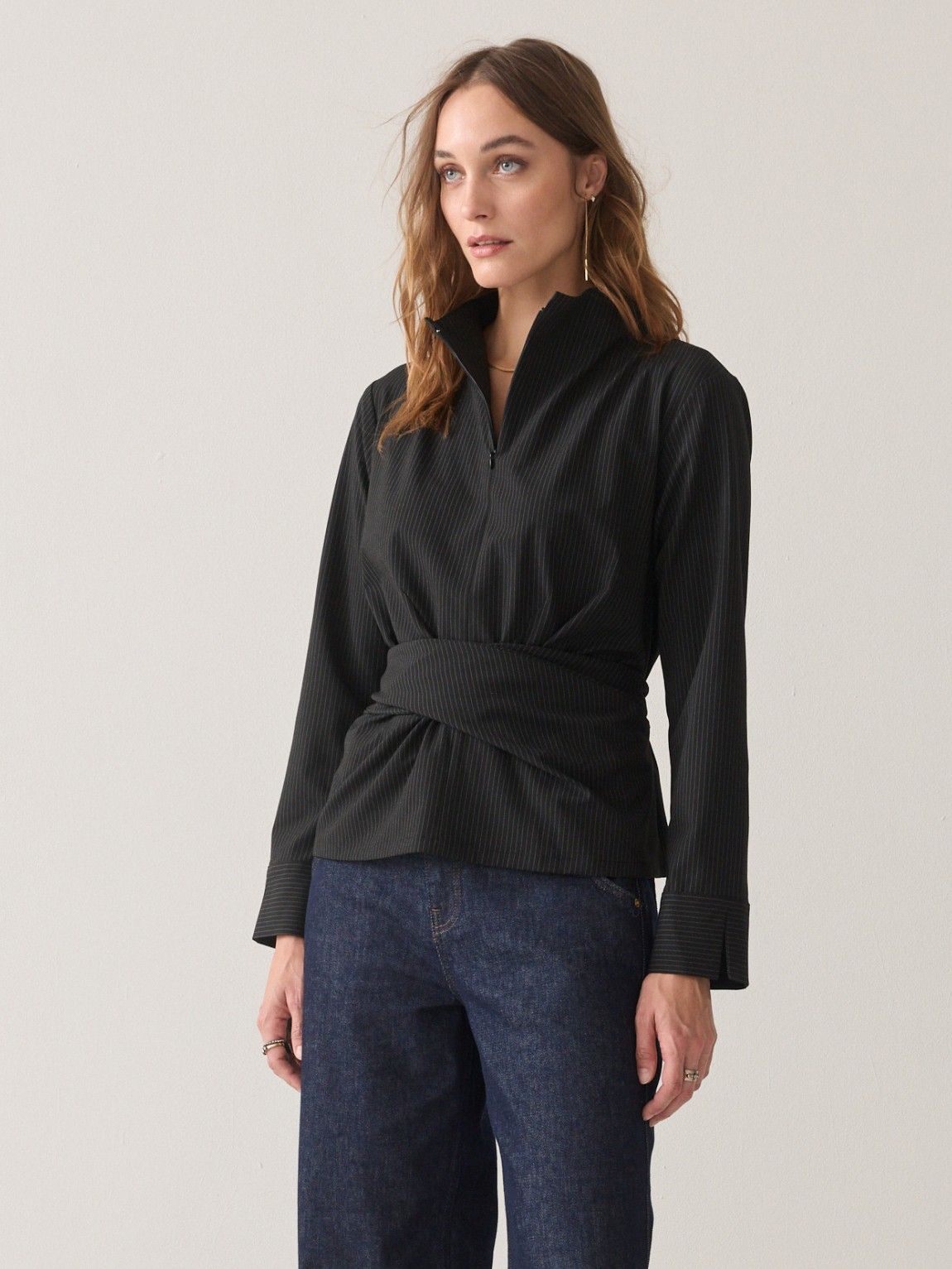 SUMMUM - SHIRT - Zwart