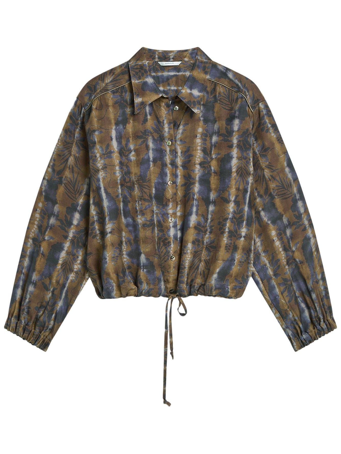 SUMMUM - BLOUSE - Bruin
