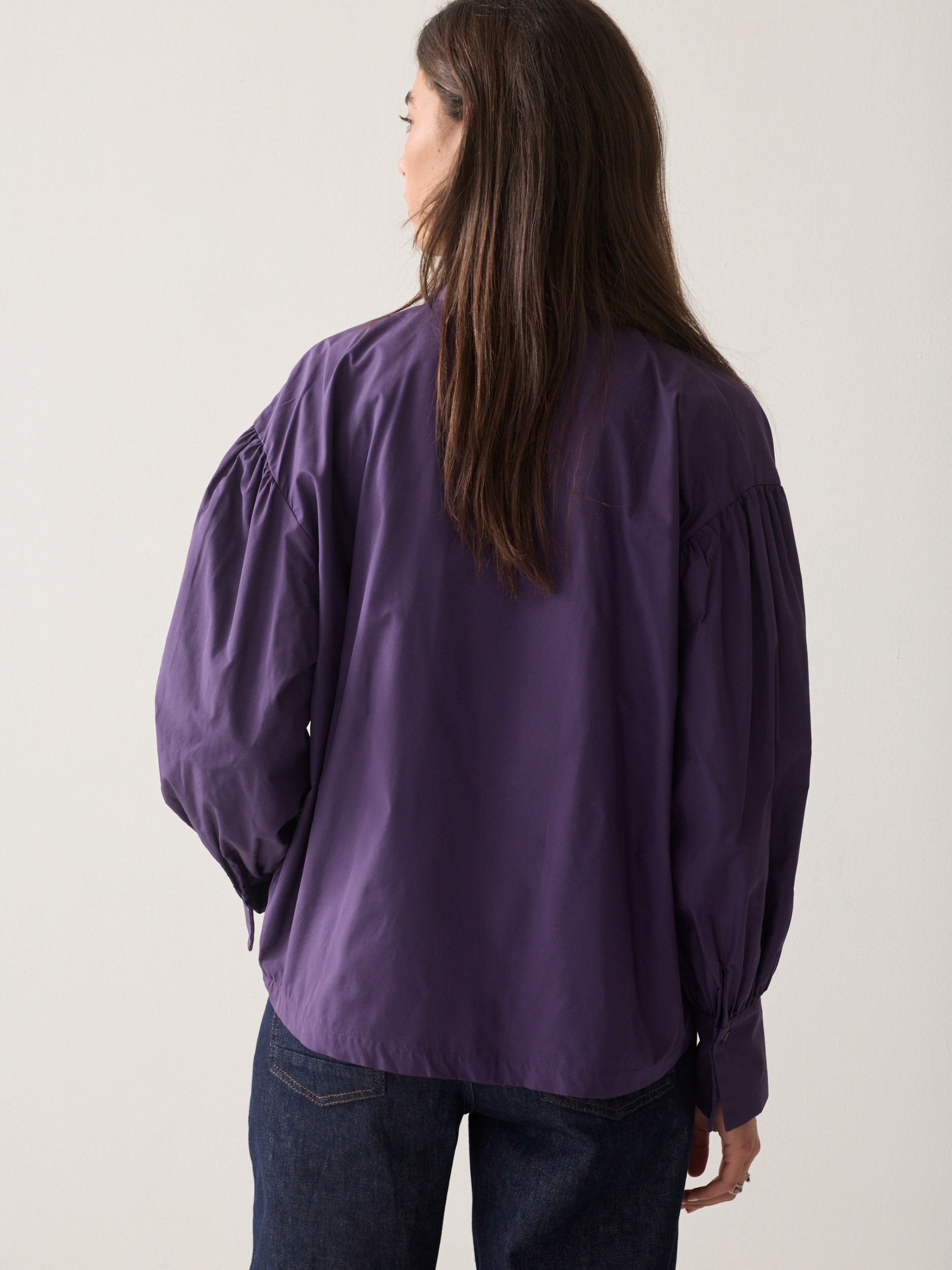 SUMMUM - BLOUSE - Paars