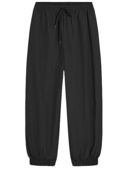 SUMMUM - BROEK - Zwart