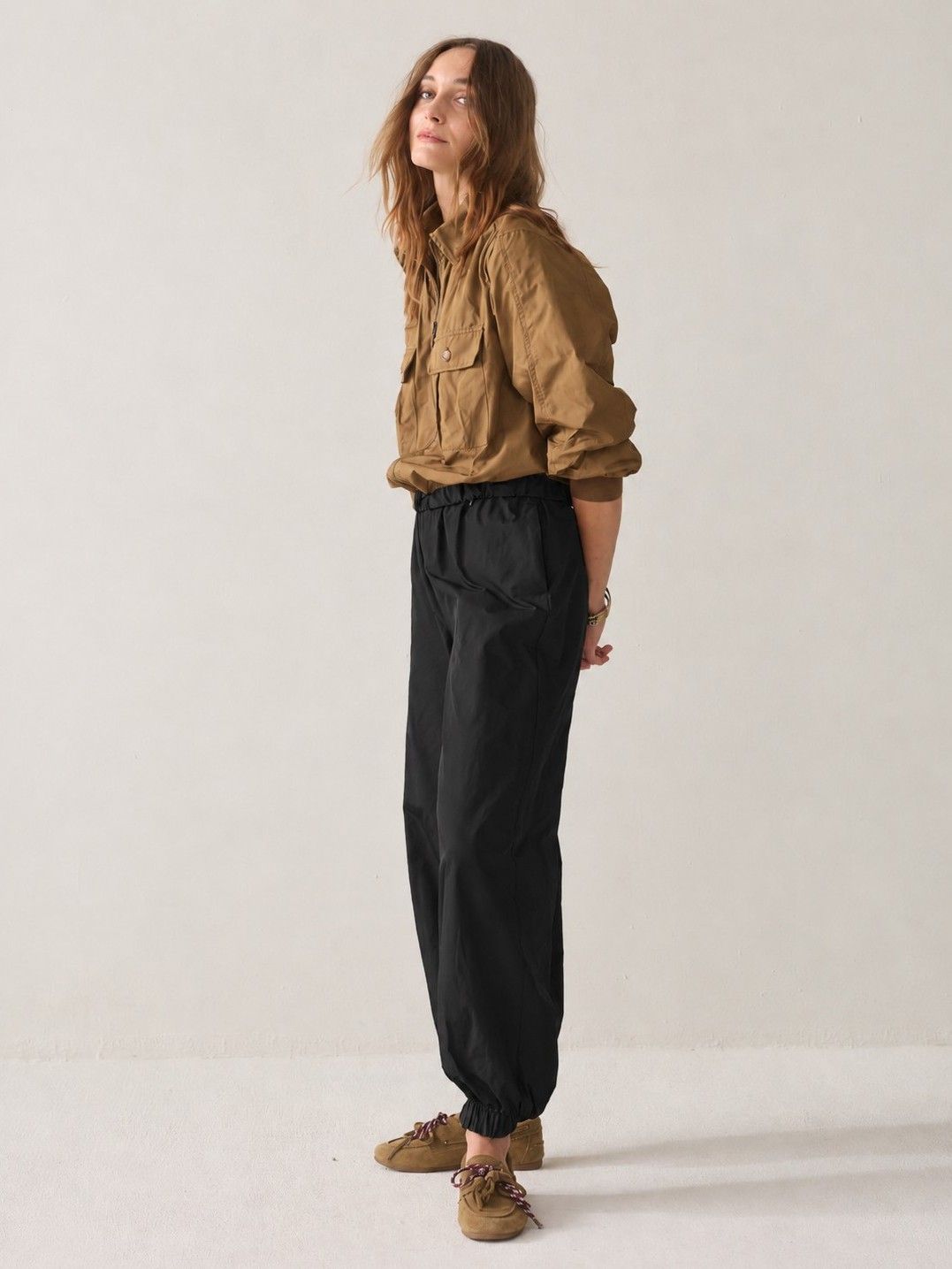 SUMMUM - BROEK - Zwart