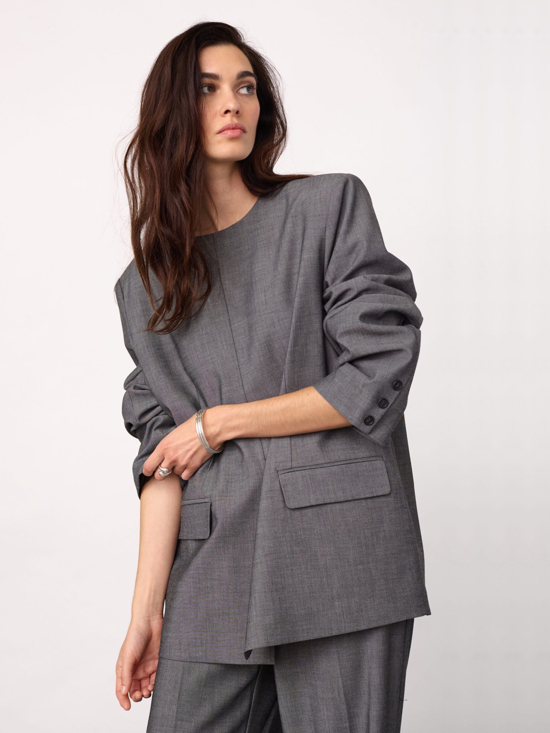 CO'COUTURE - BLAZER - Grijs