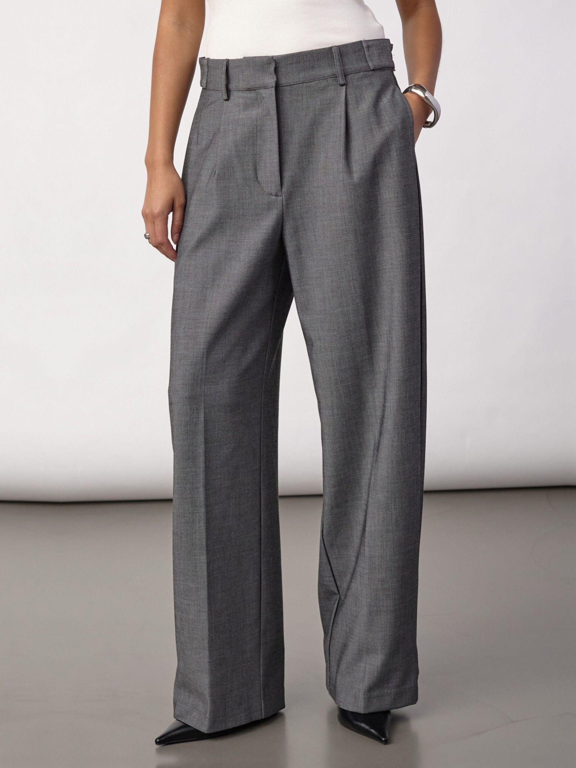 CO'COUTURE - BROEK - Grijs