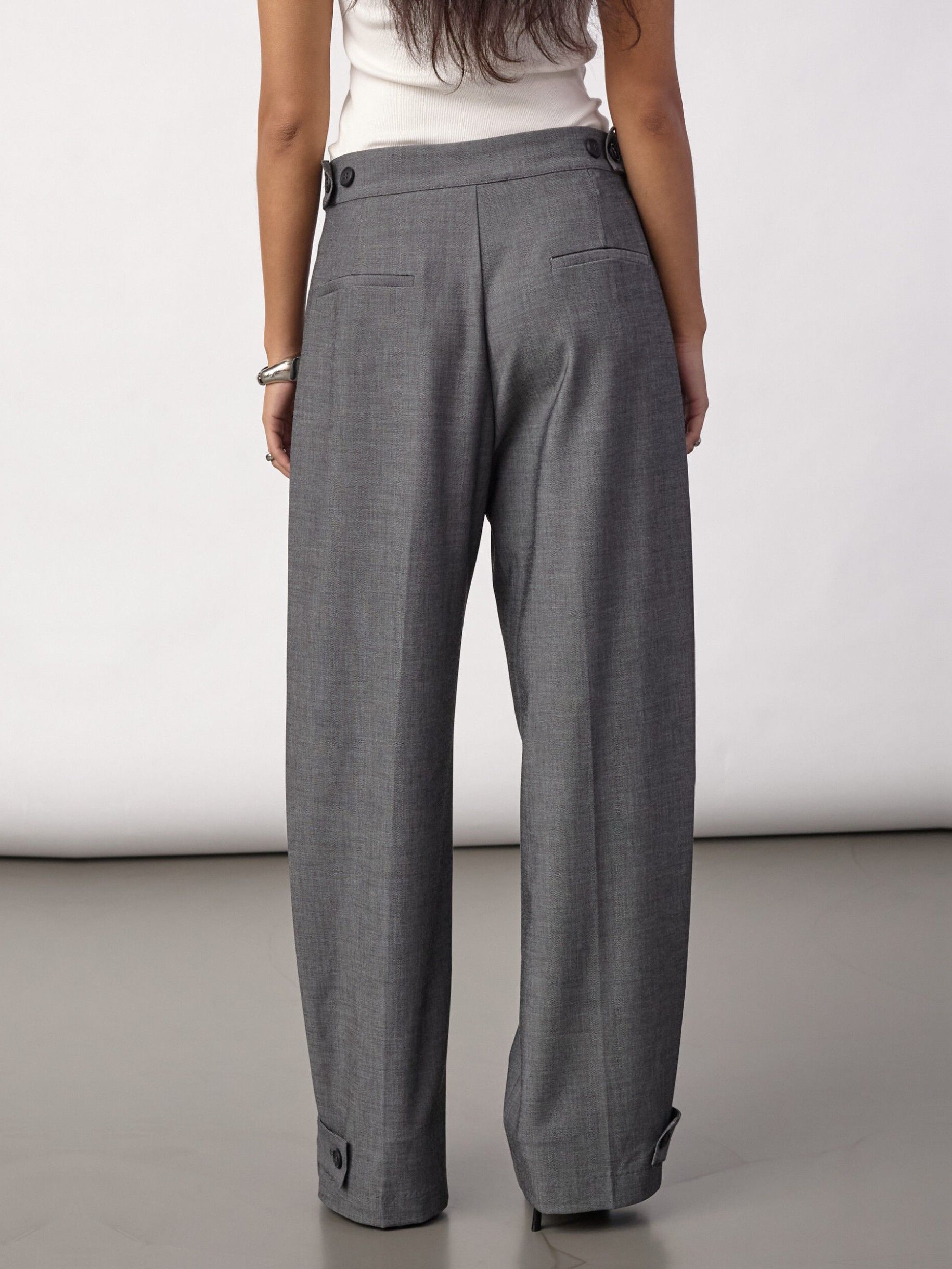 CO'COUTURE - BROEK - Grijs