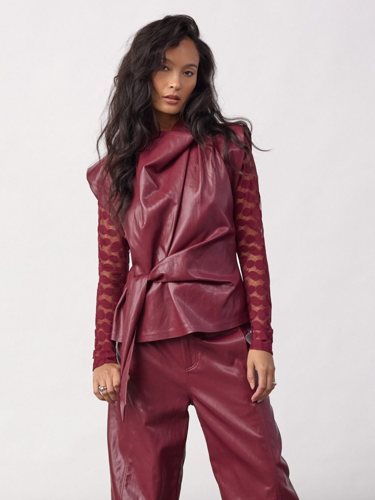CO'COUTURE - SHIRT - Rood