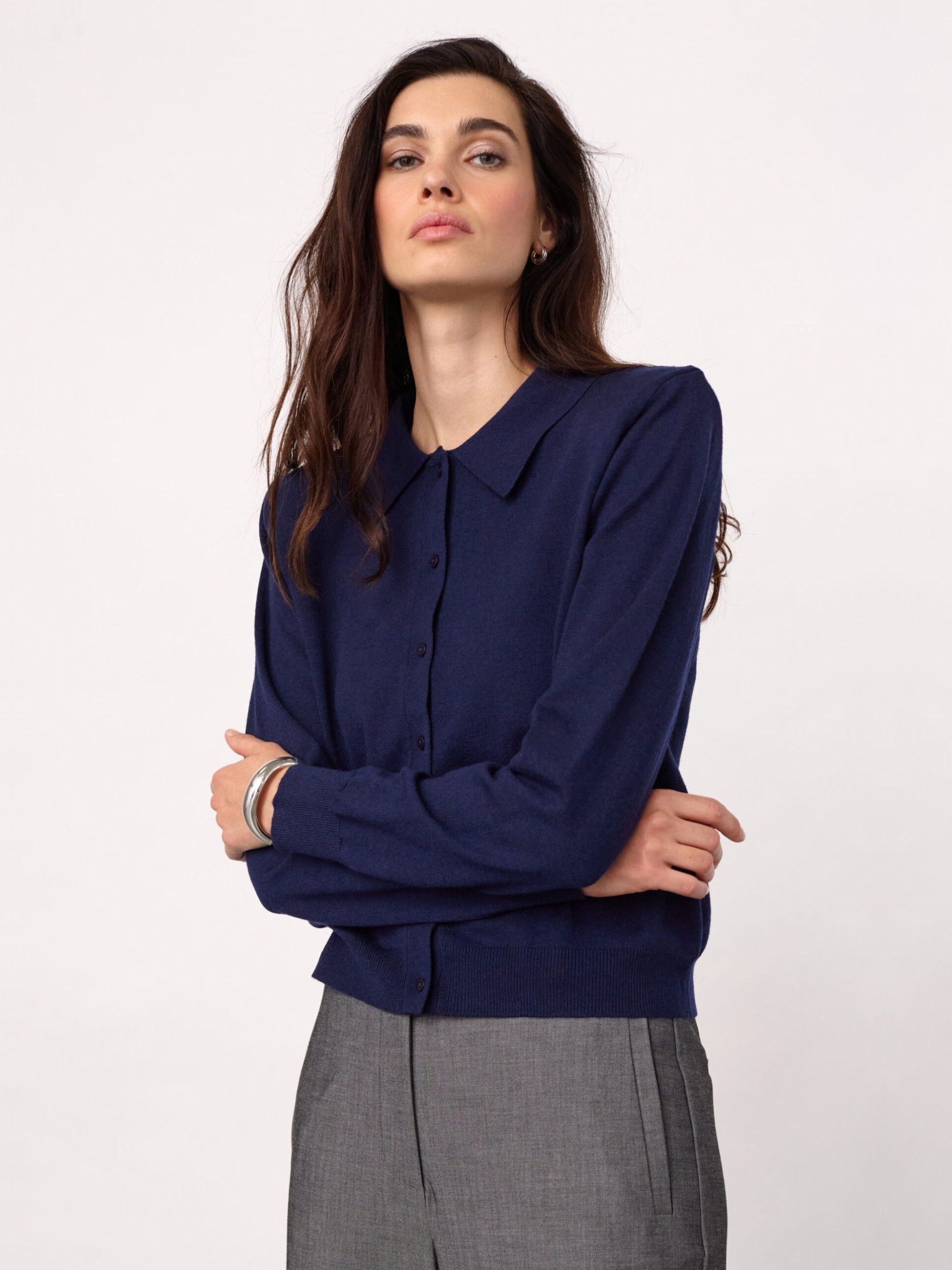 CO'COUTURE - VEST - Blauw