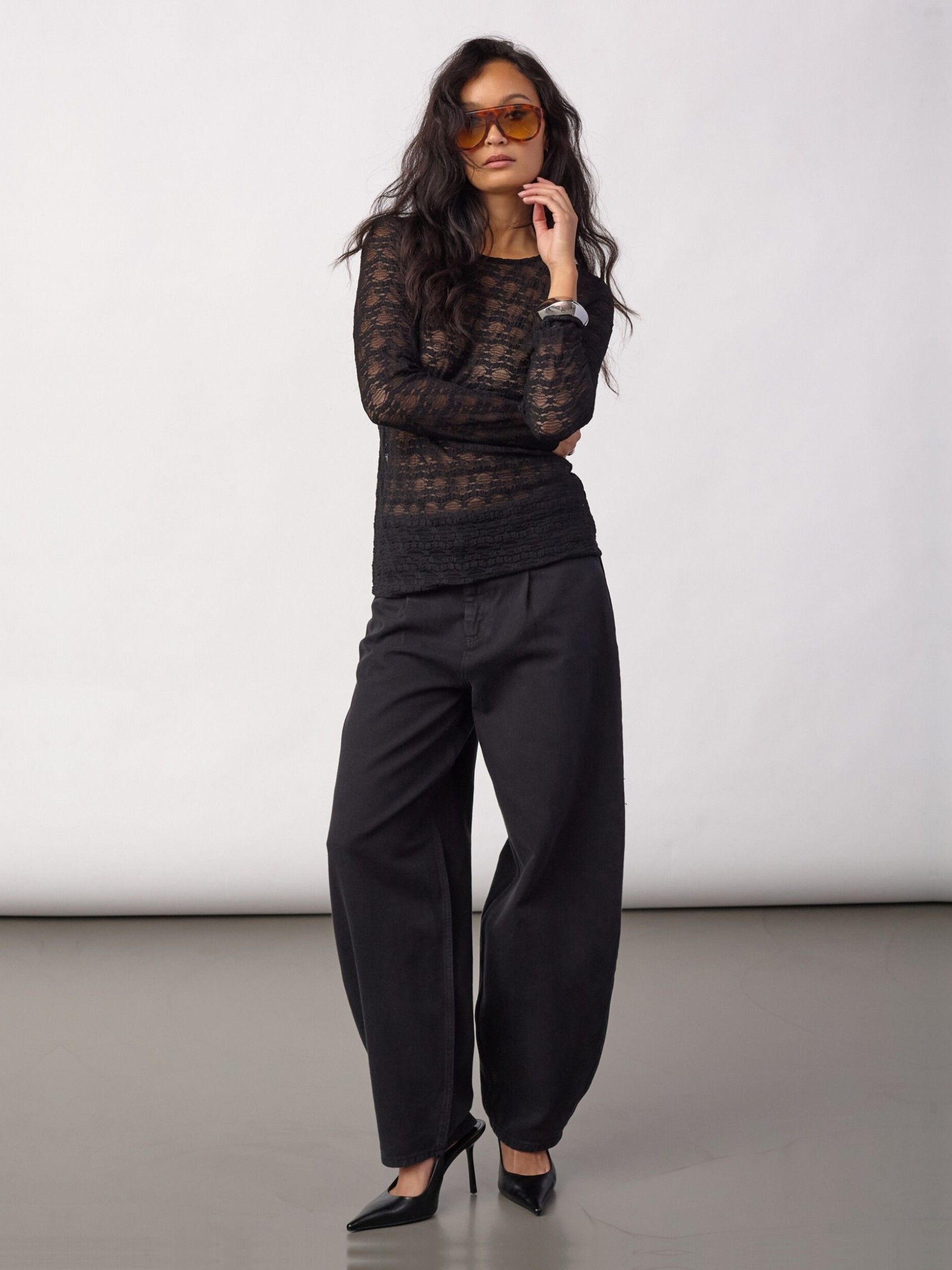 CO'COUTURE - SHIRT - Zwart