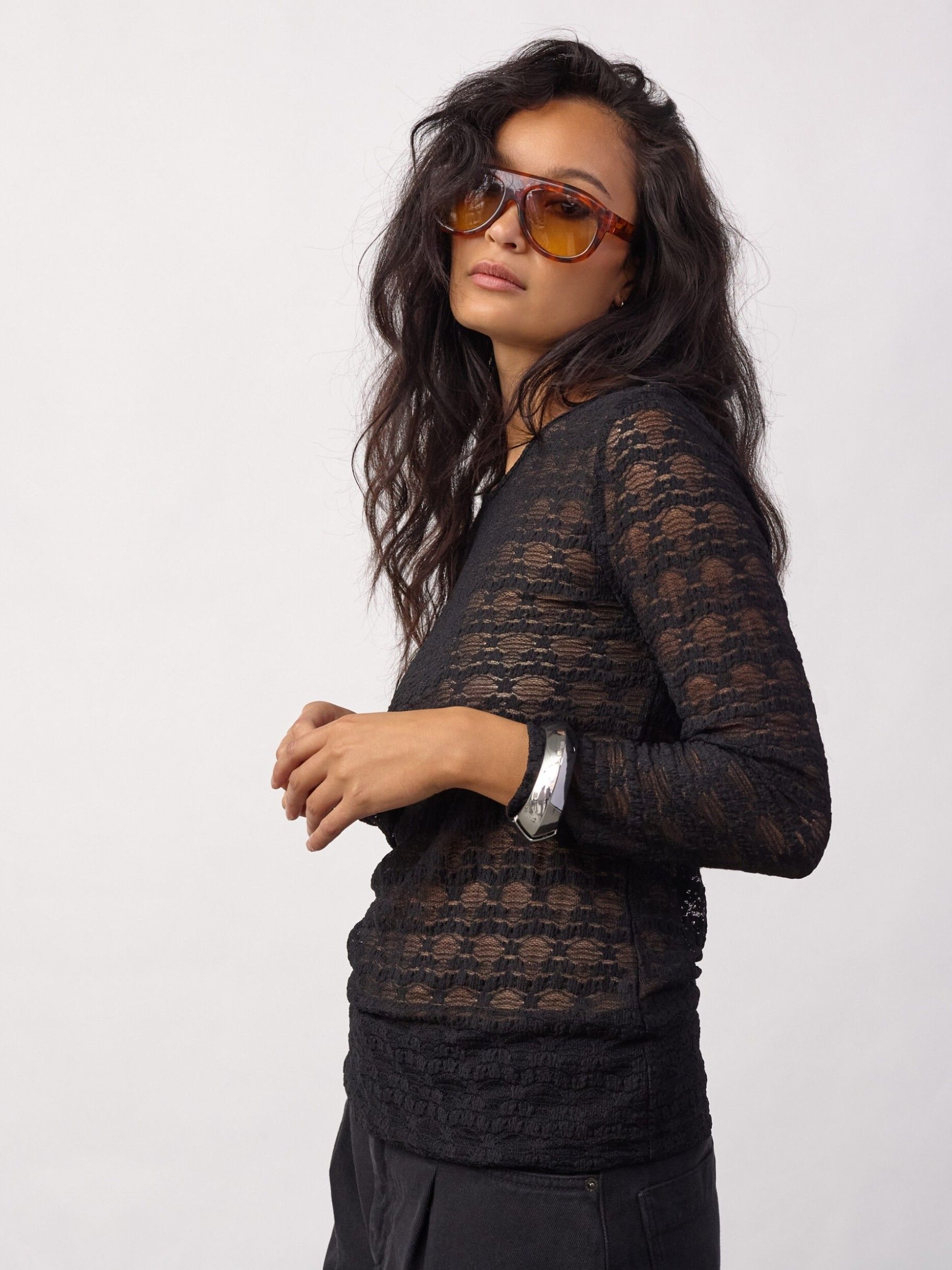 CO'COUTURE - SHIRT - Zwart