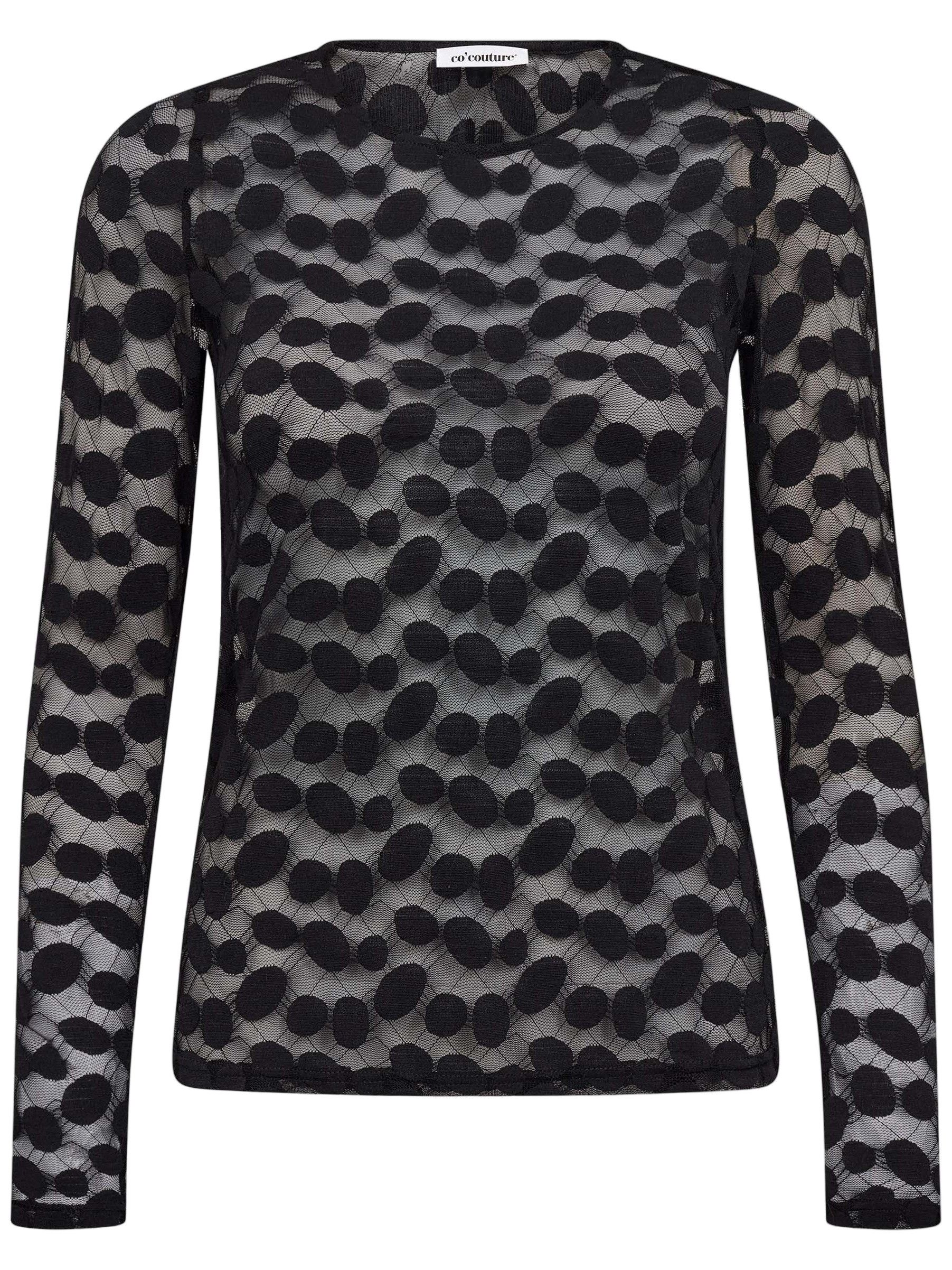CO'COUTURE - SHIRT - Zwart