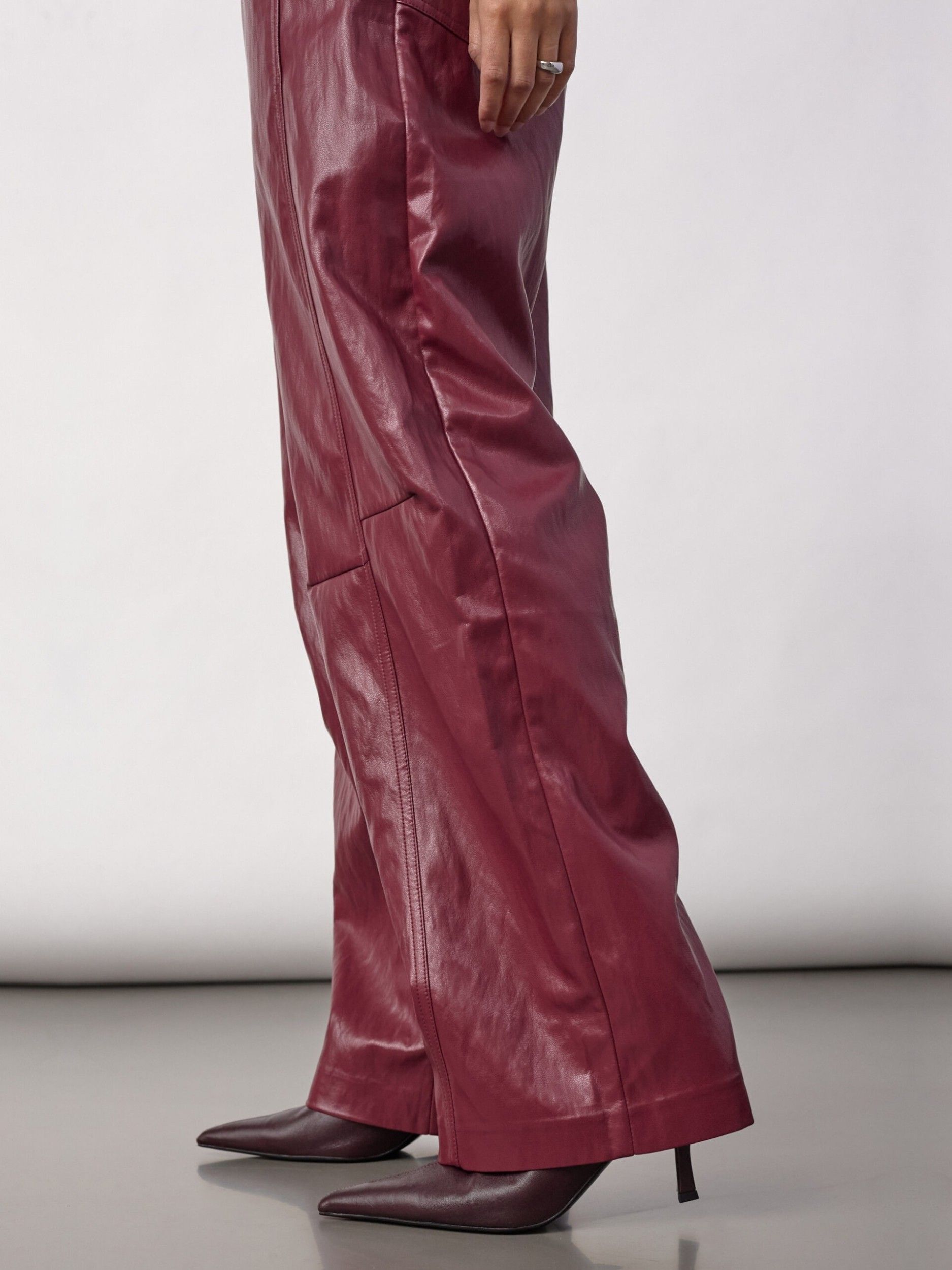 CO'COUTURE - BROEK - Rood