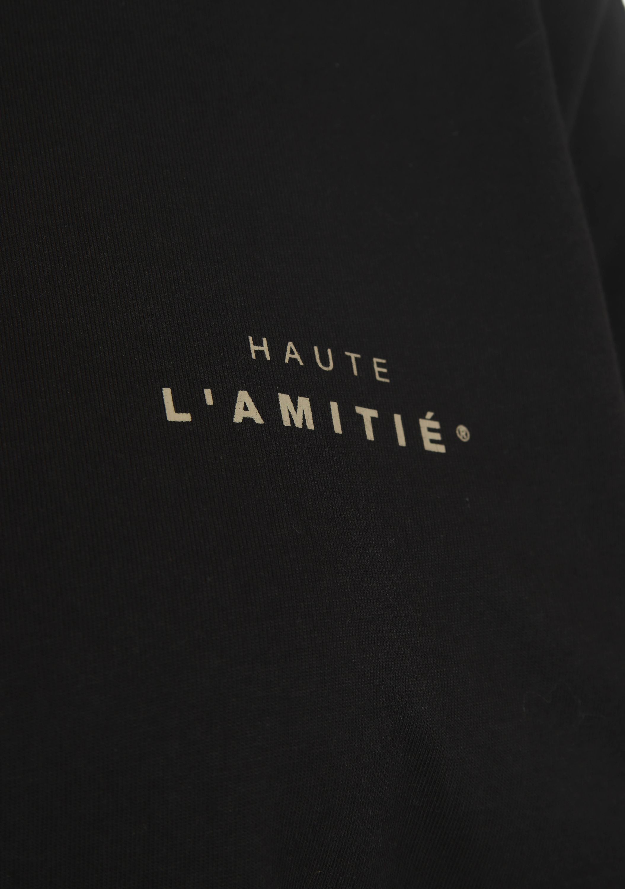 HAUTE L'AMITIÉ - SHIRT - Zwart