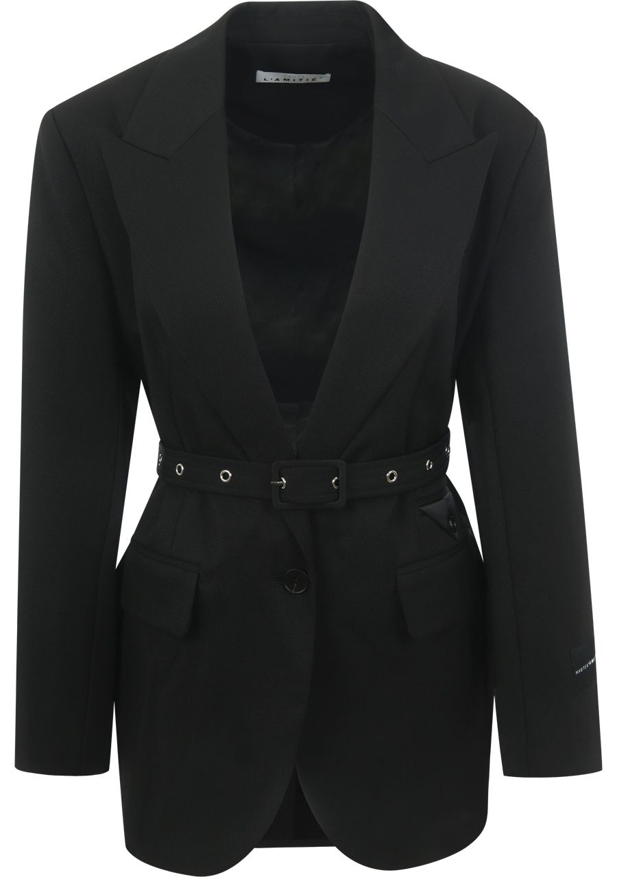 HAUTE L'AMITIÉ - BLAZER - Zwart