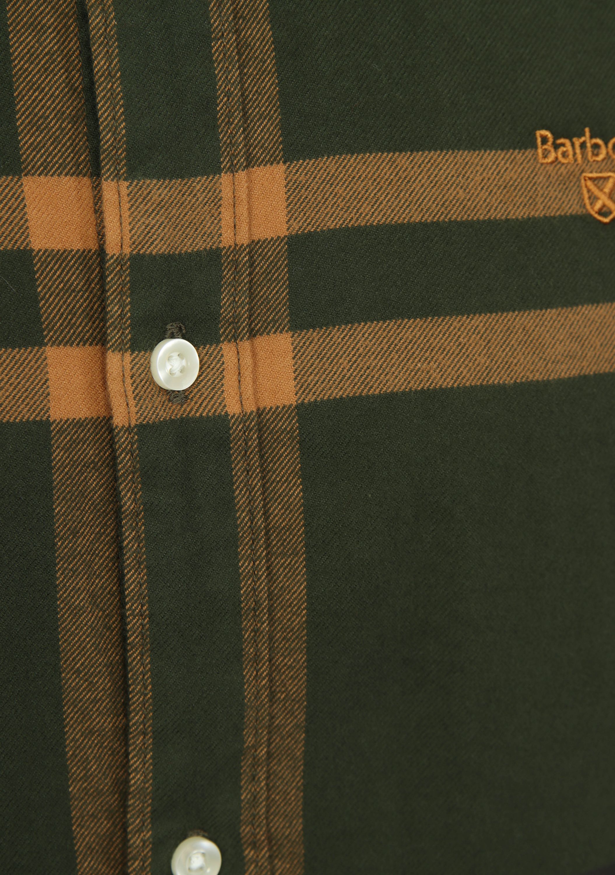 BARBOUR - OVERHEMD - Groen