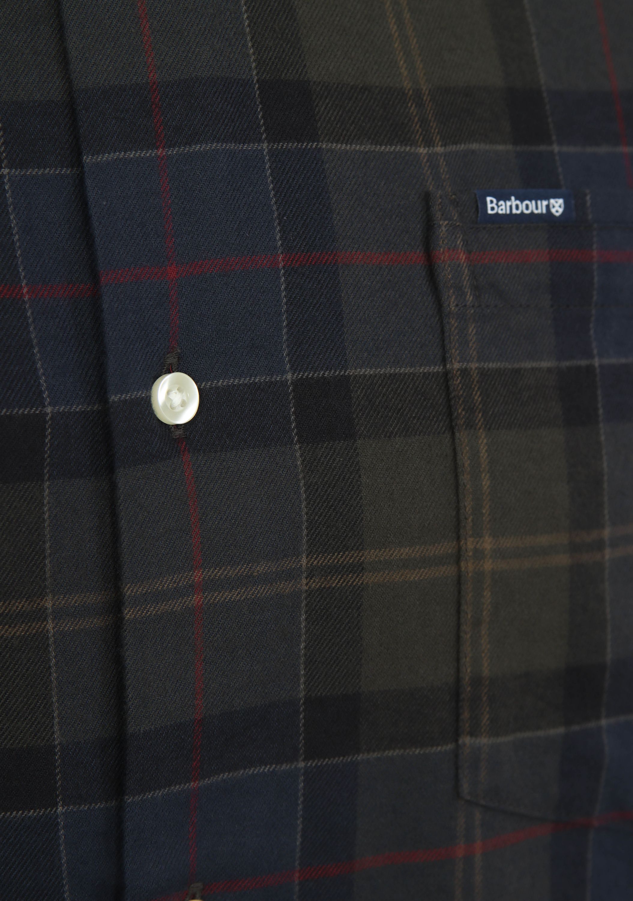 BARBOUR - OVERHEMD - Groen