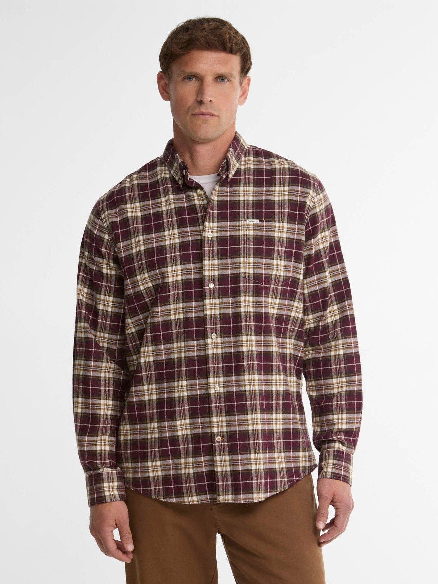 BARBOUR - OVERHEMD - Rood