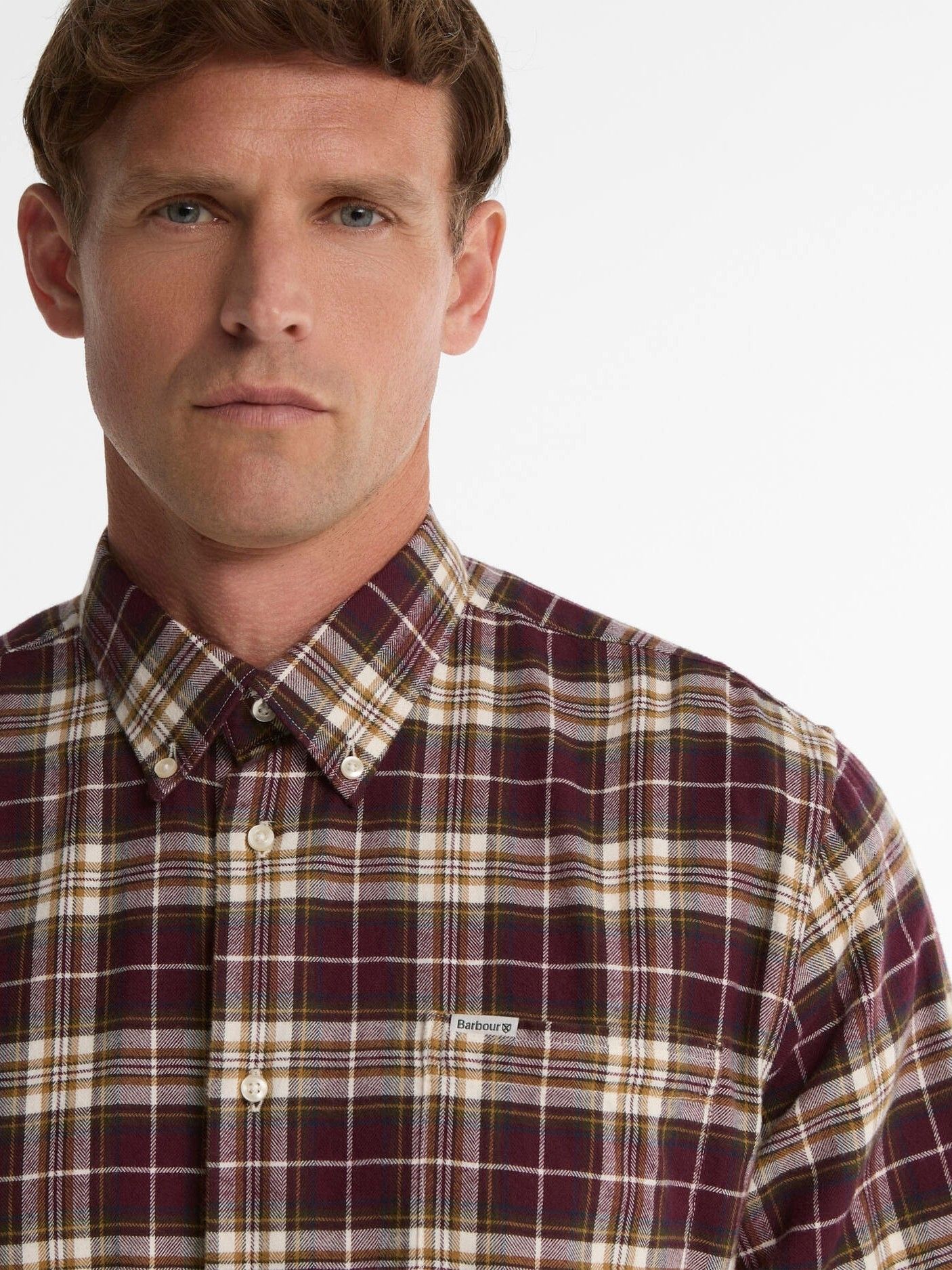 BARBOUR - OVERHEMD - Rood
