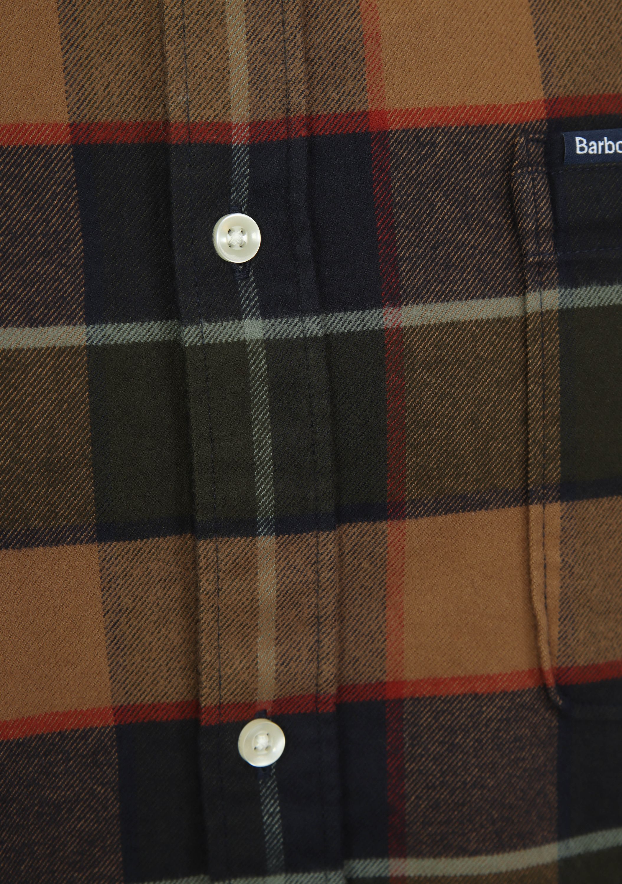 BARBOUR - OVERHEMD - Groen