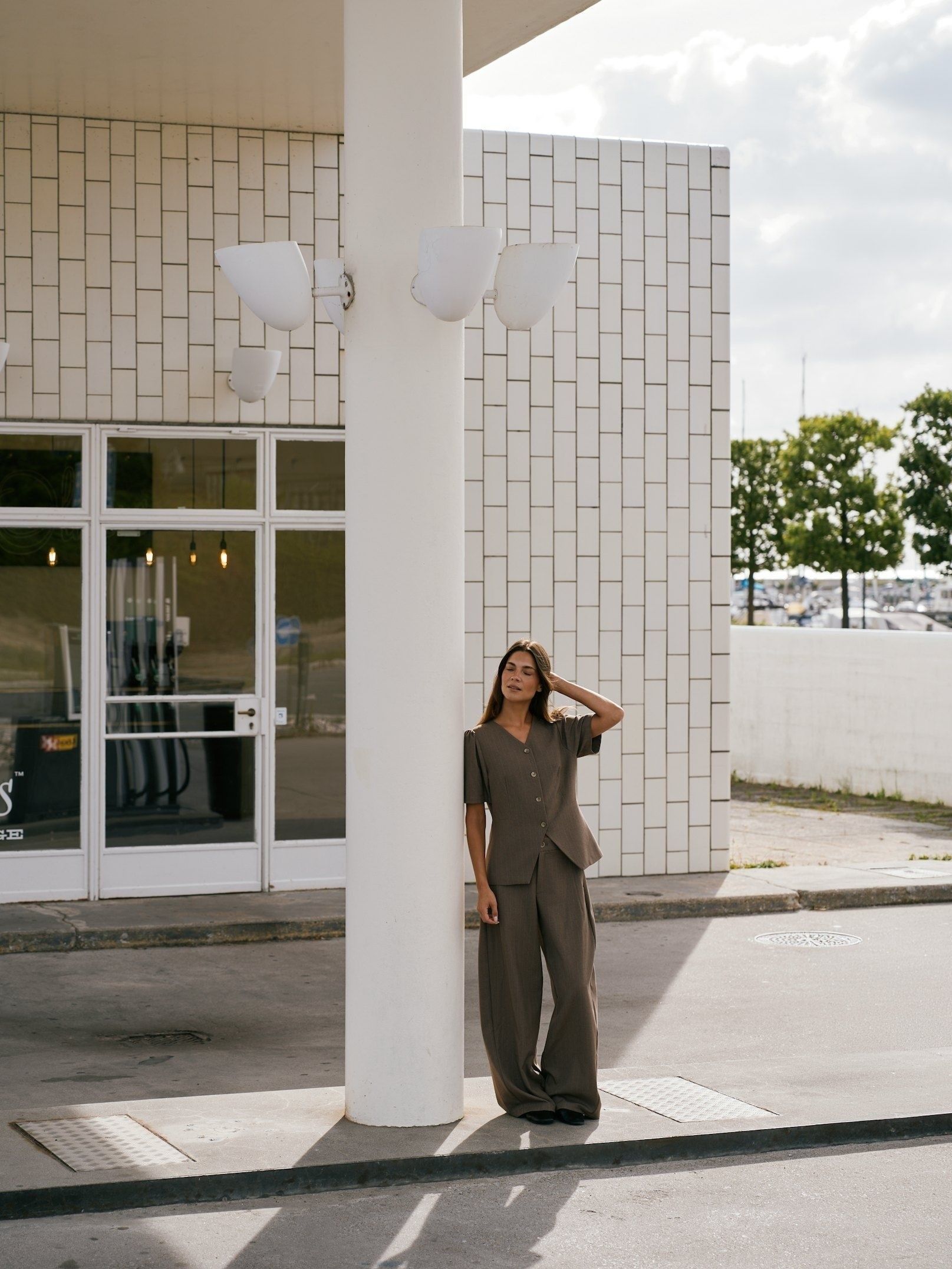 NEO NOIR - BROEK - Bruin