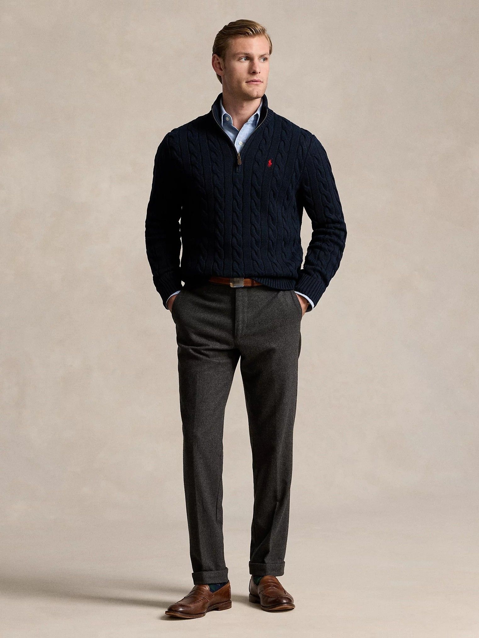 POLO RALPH LAUREN - TRUI - Blauw
