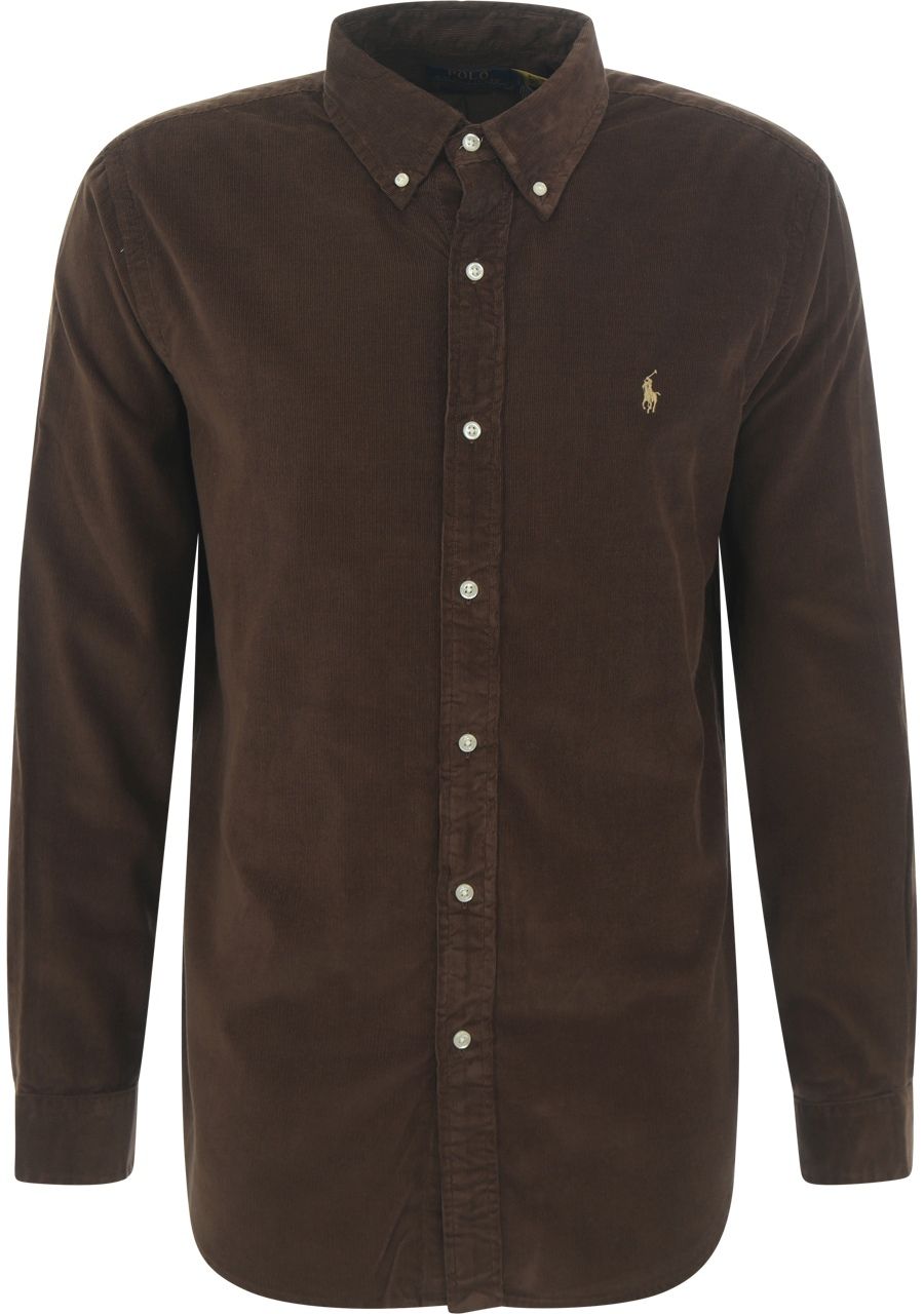 POLO RALPH LAUREN - OVERHEMD - Bruin