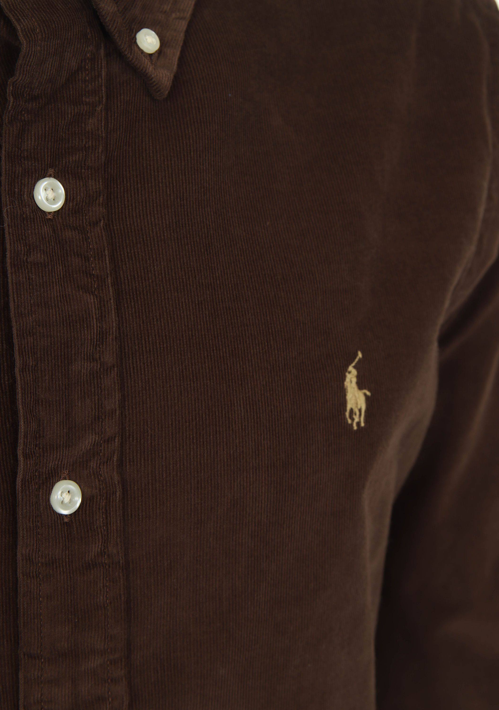 POLO RALPH LAUREN - OVERHEMD - Bruin