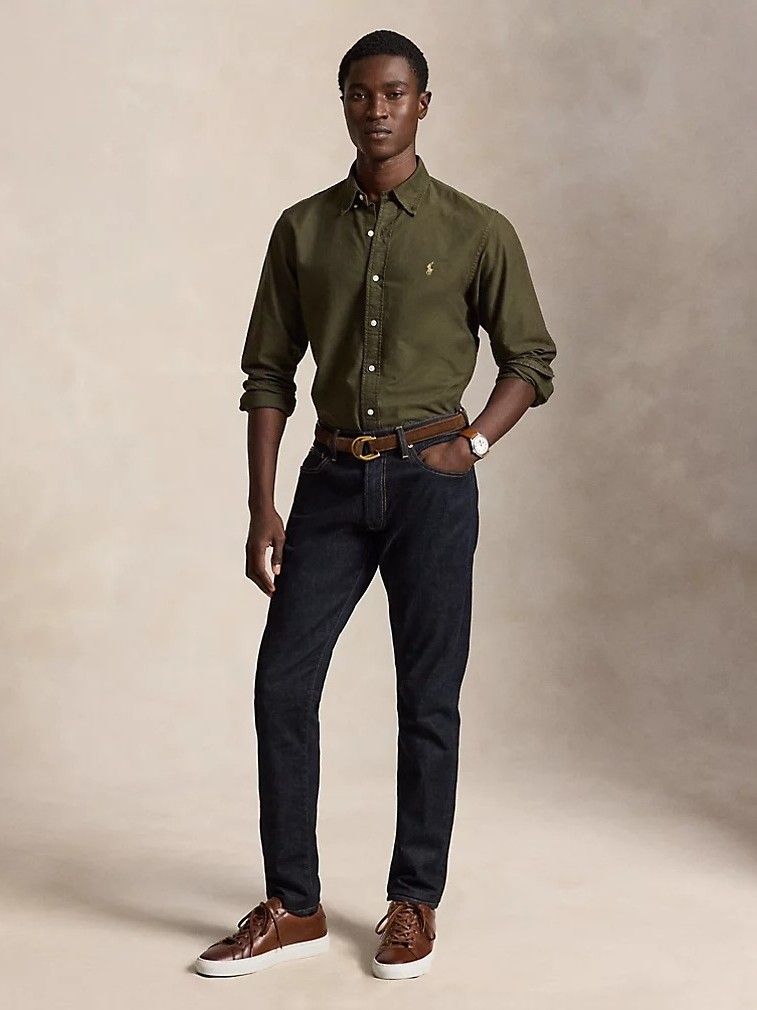 POLO RALPH LAUREN - OVERHEMD - Groen