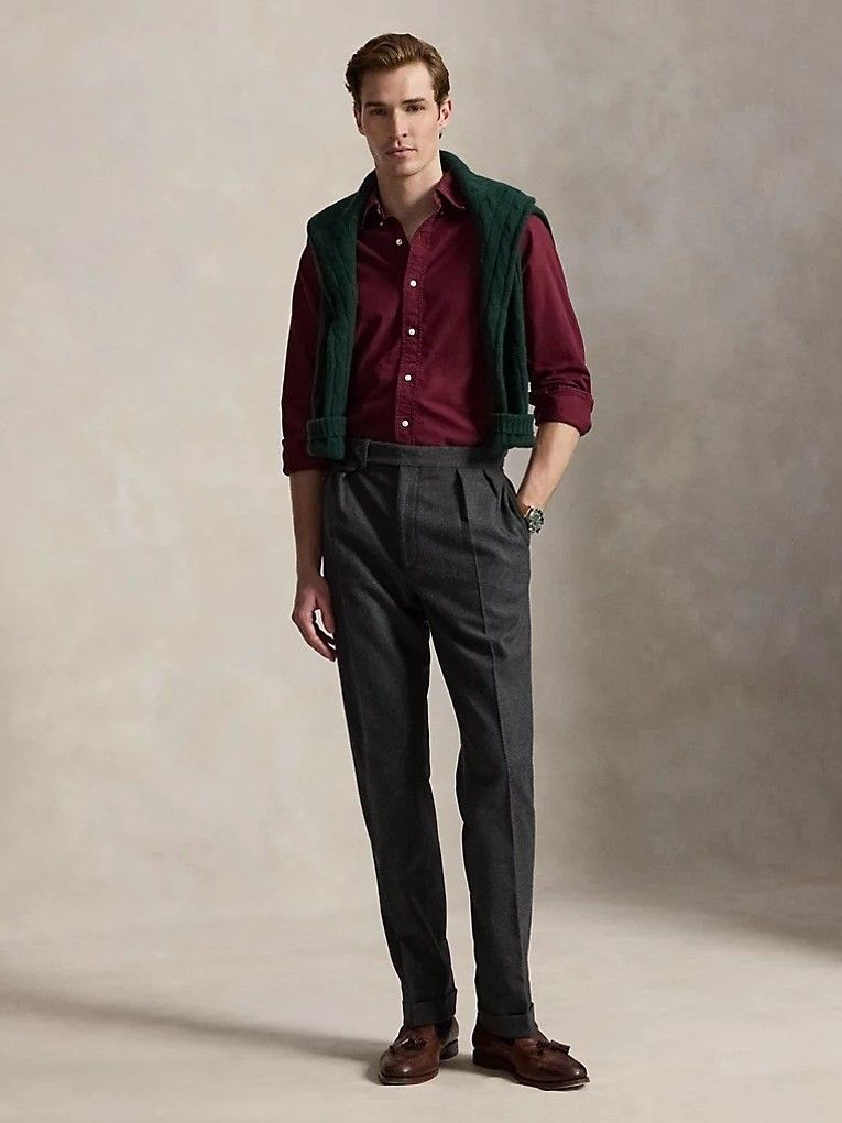 POLO RALPH LAUREN - OVERHEMD - Rood