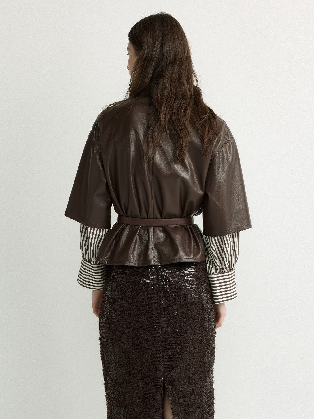 XANDRES - BLOUSE - Bruin