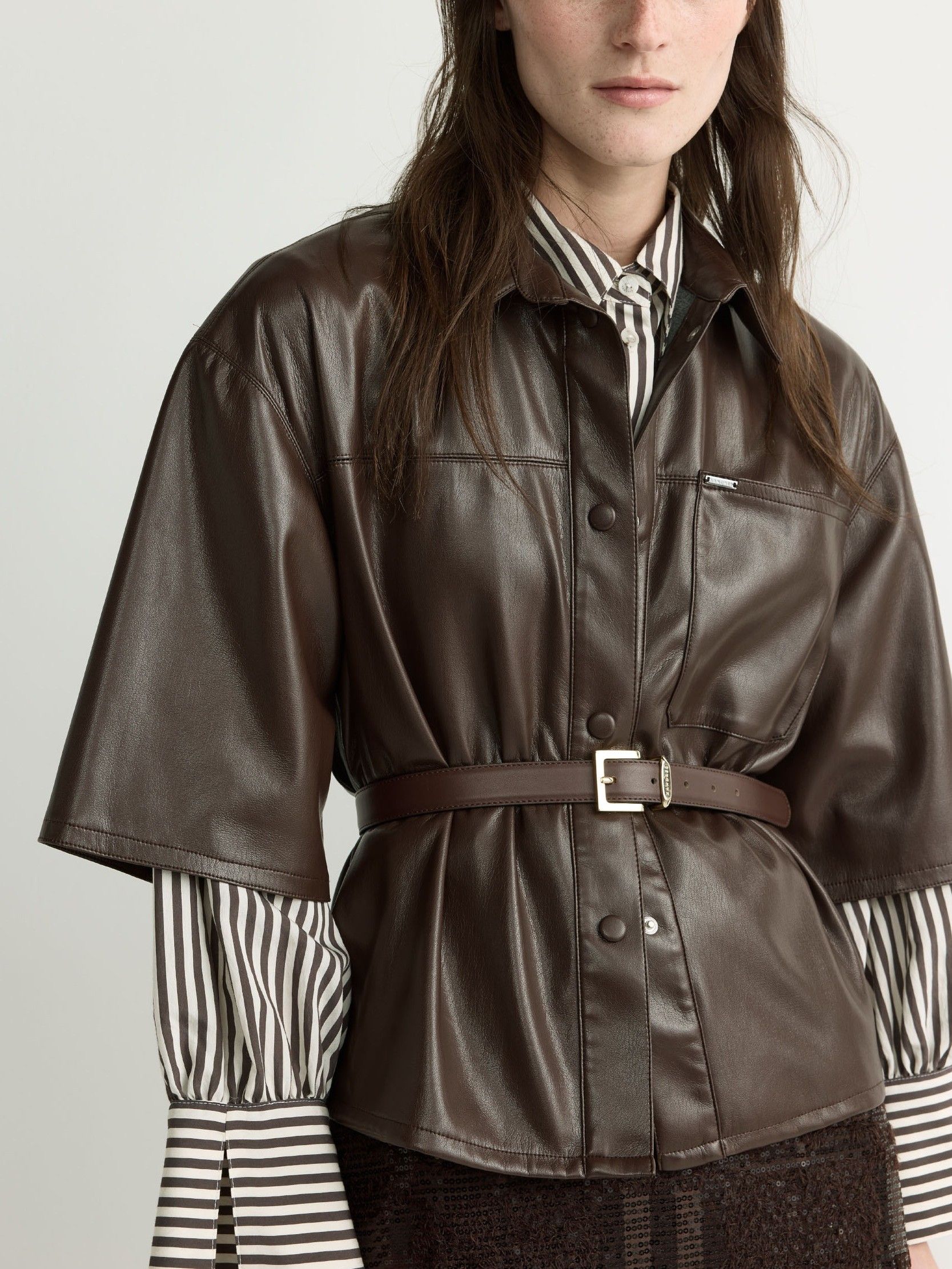 XANDRES - BLOUSE - Bruin