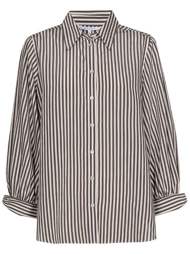 XANDRES - BLOUSE - Bruin