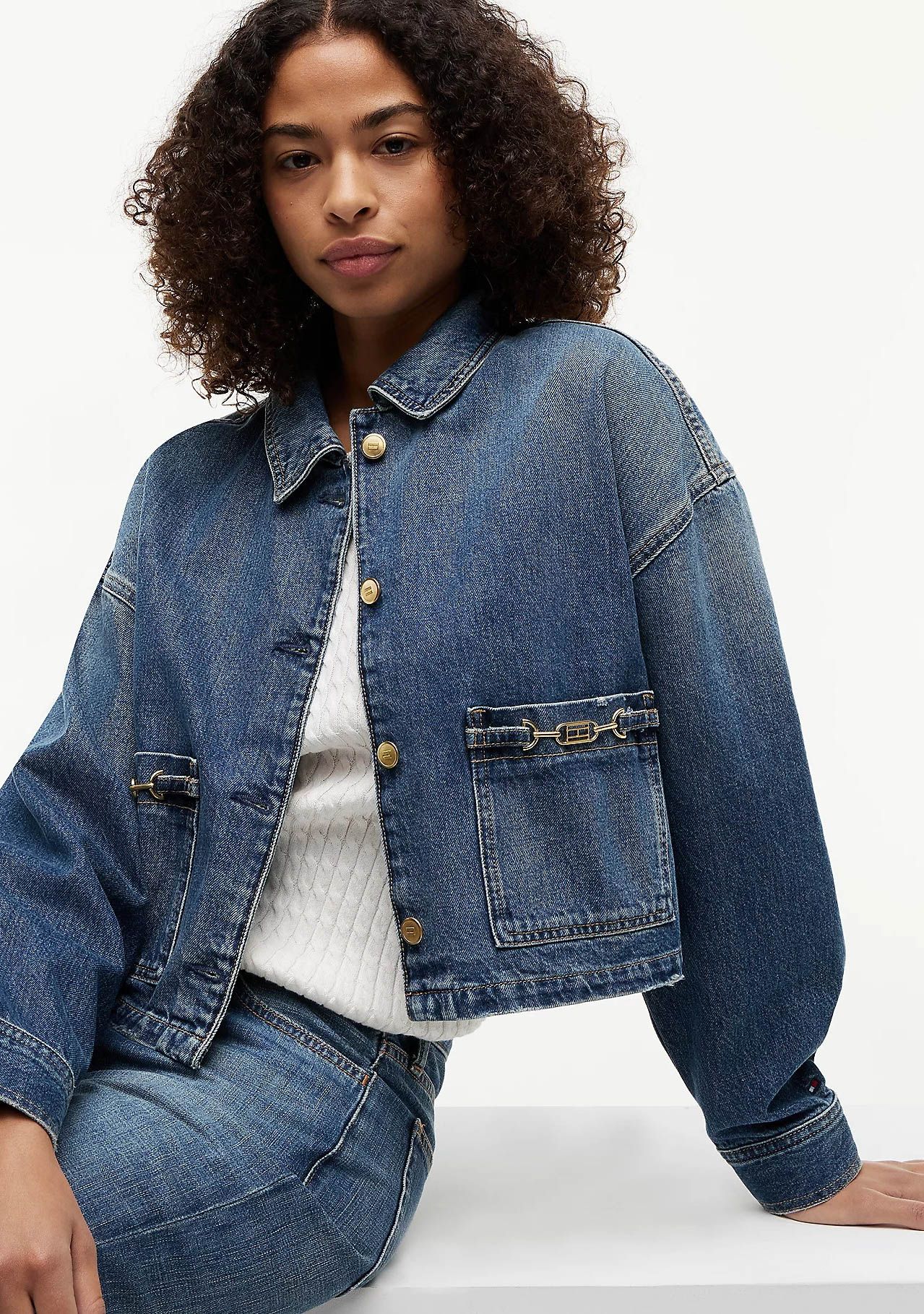 TOMMY HILFIGER - JAS - Blauw