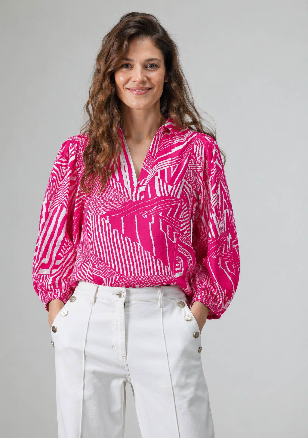 LABEL DOT BLOUSE