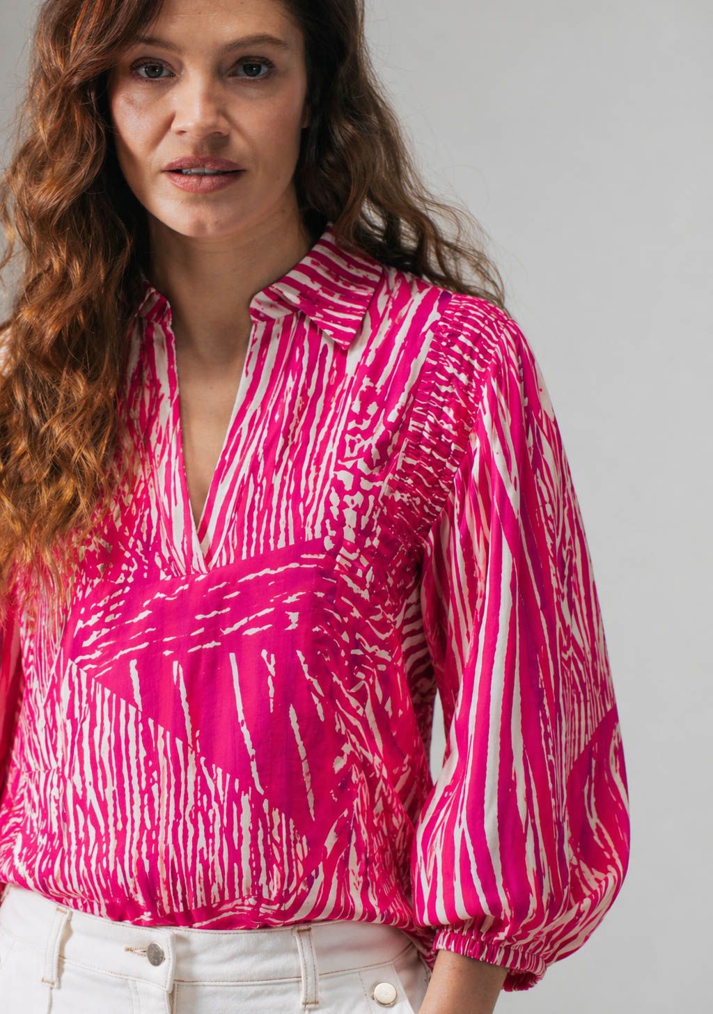 LABEL DOT - BLOUSE - Roze