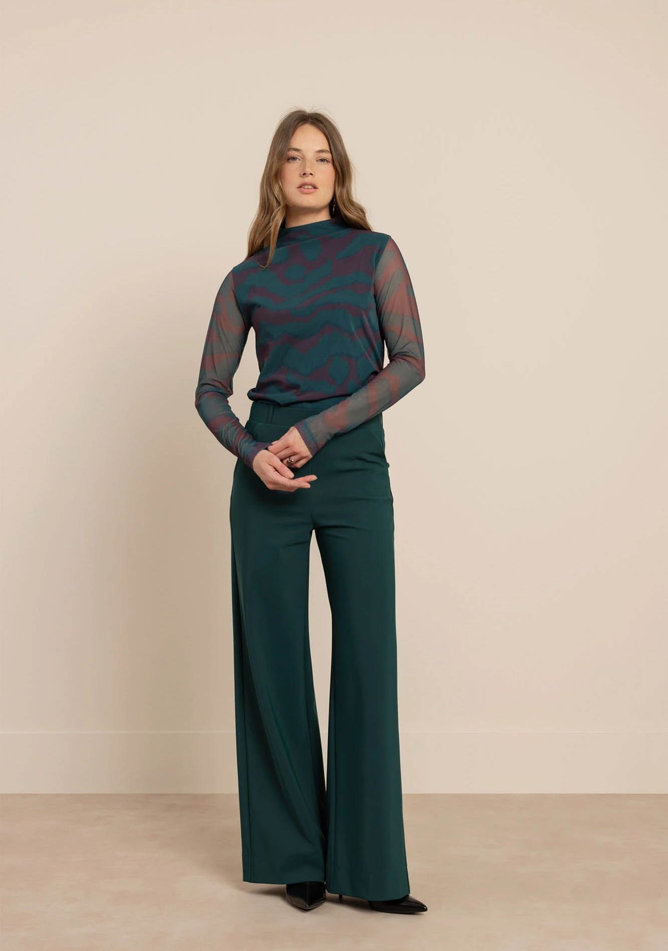 STUDIO ANNELOES - BROEK - Groen