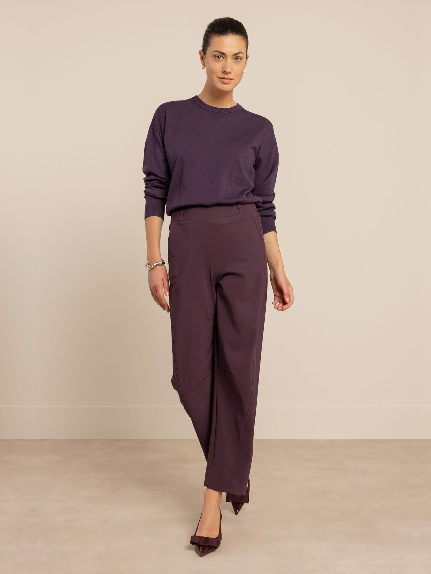 STUDIO ANNELOES - BROEK - Paars