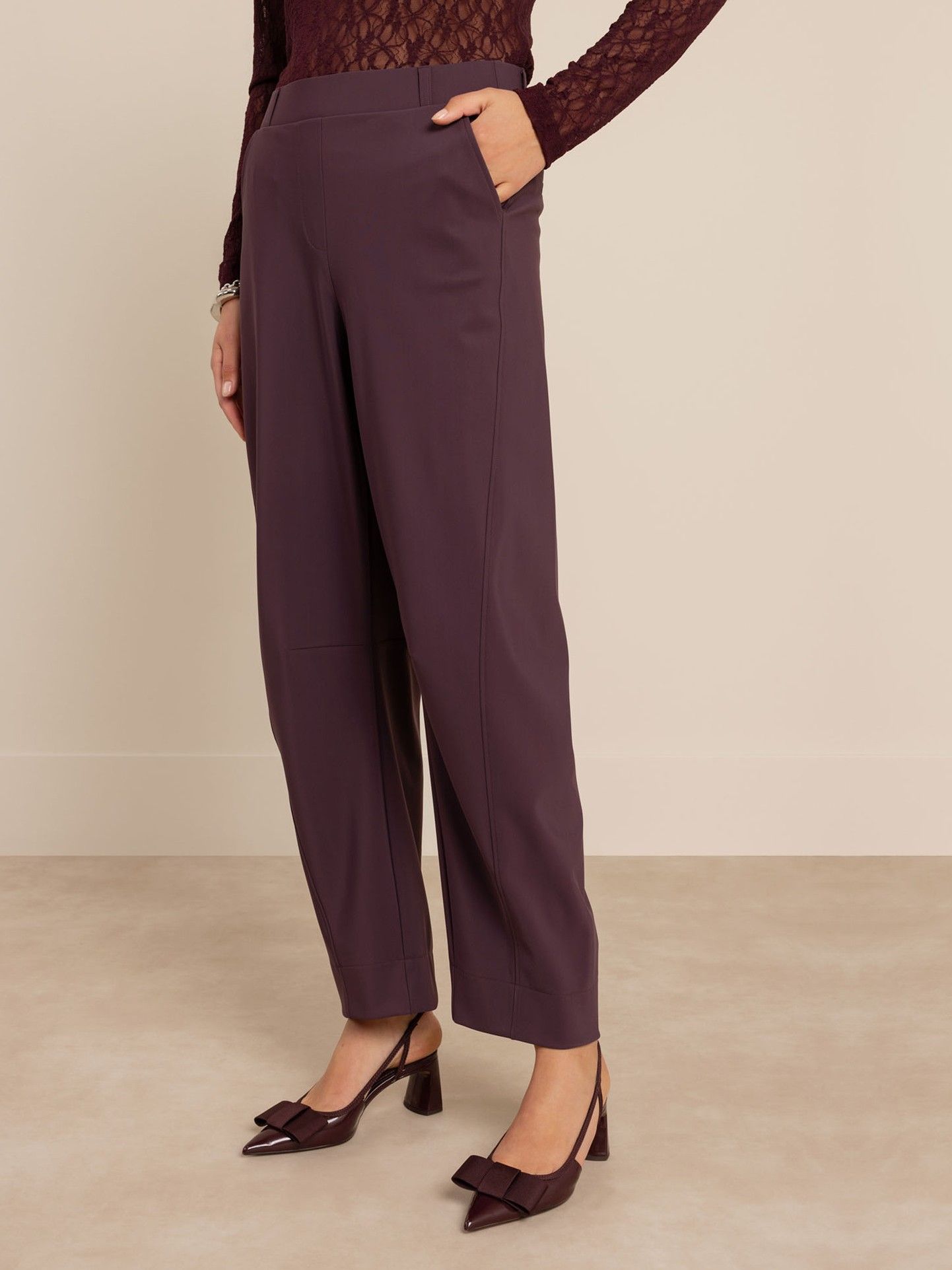 STUDIO ANNELOES - BROEK - Paars